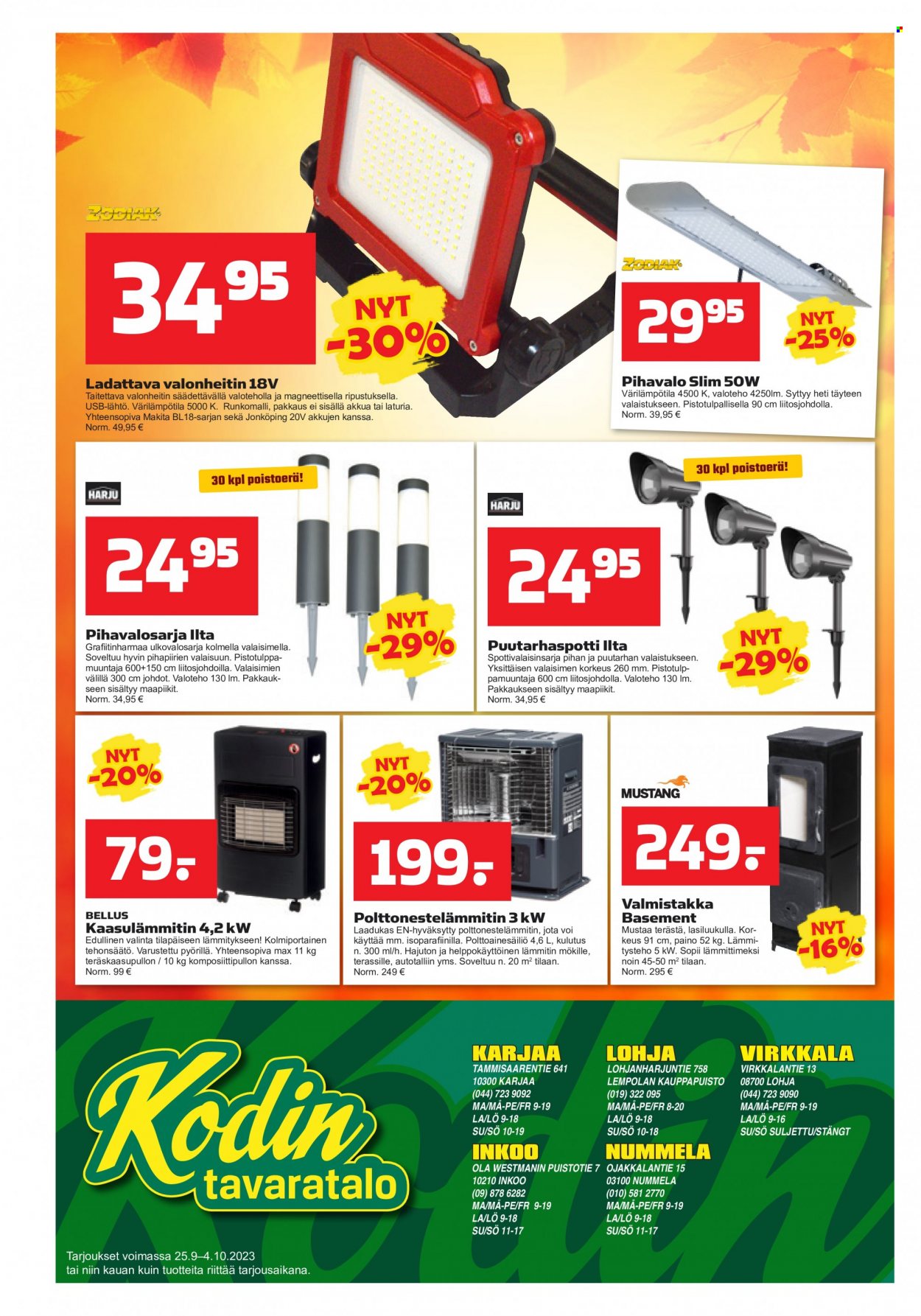 Kodintavaratalo tarjoukset - 25.09.2023 - 04.10.2023. Sivu 8