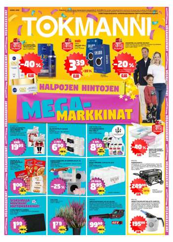 Tokmanni tarjoukset  - 02.10.2023 - 08.10.2023.