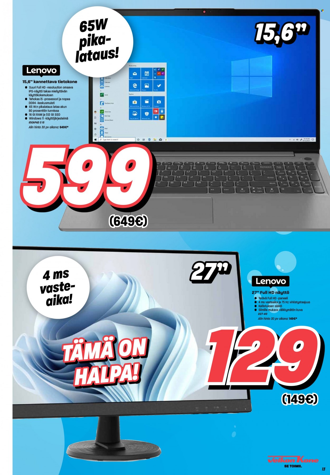 Veikon Kone tarjoukset - 02.10.2023 - 07.10.2023. Sivu 13
