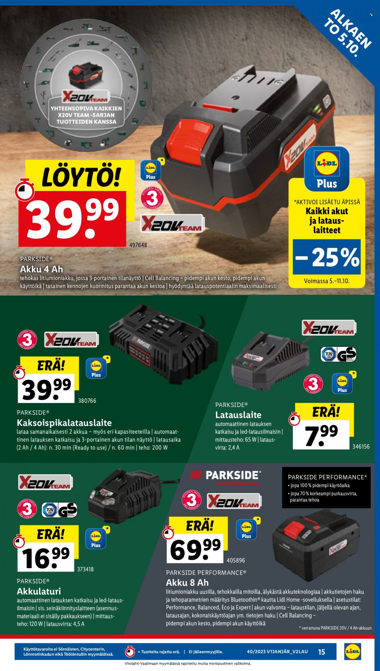 Lidl tarjoukset - 05.10.2023 - 11.10.2023. Sivu 17