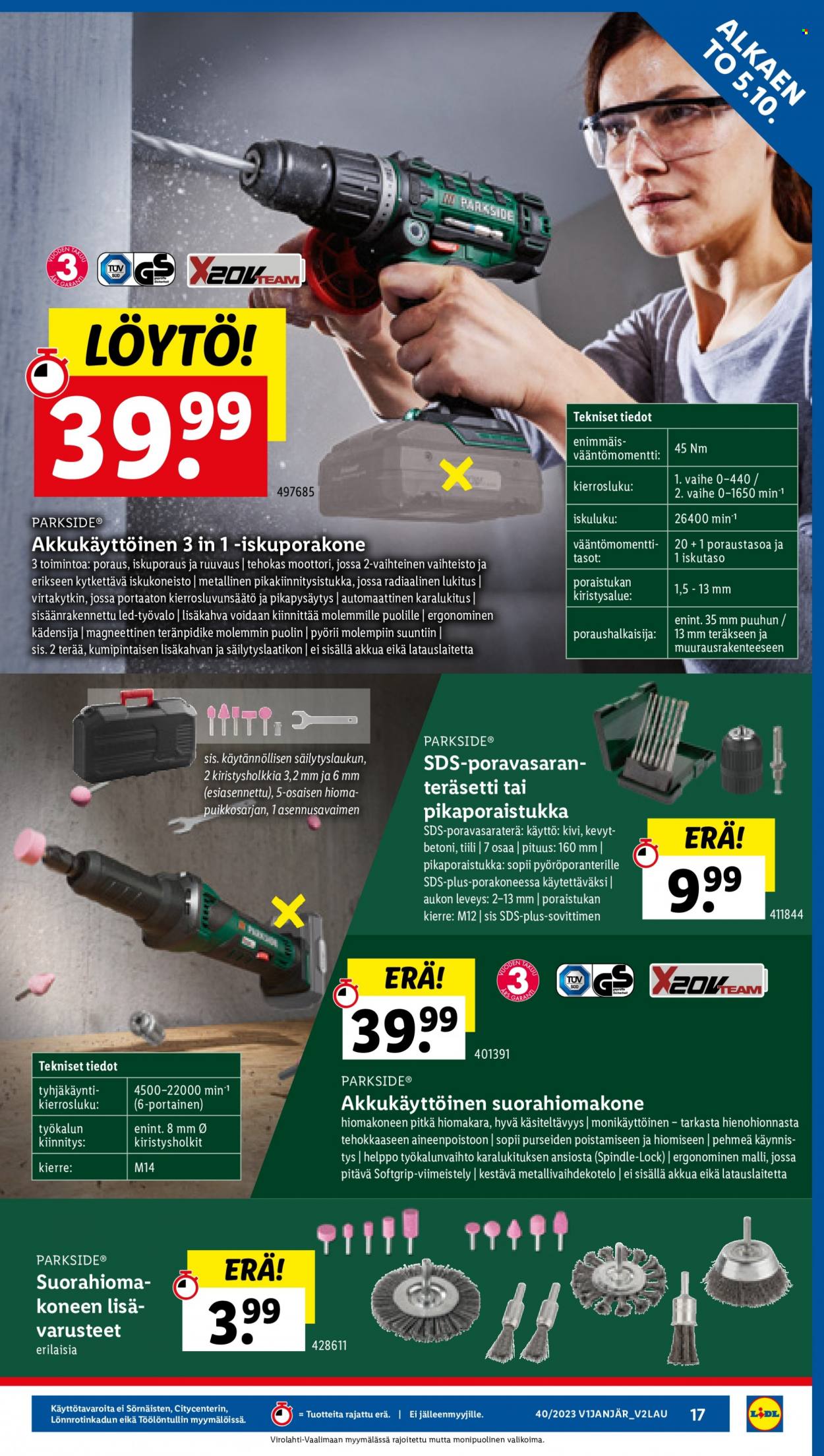 Lidl tarjoukset - 05.10.2023 - 11.10.2023. Sivu 19