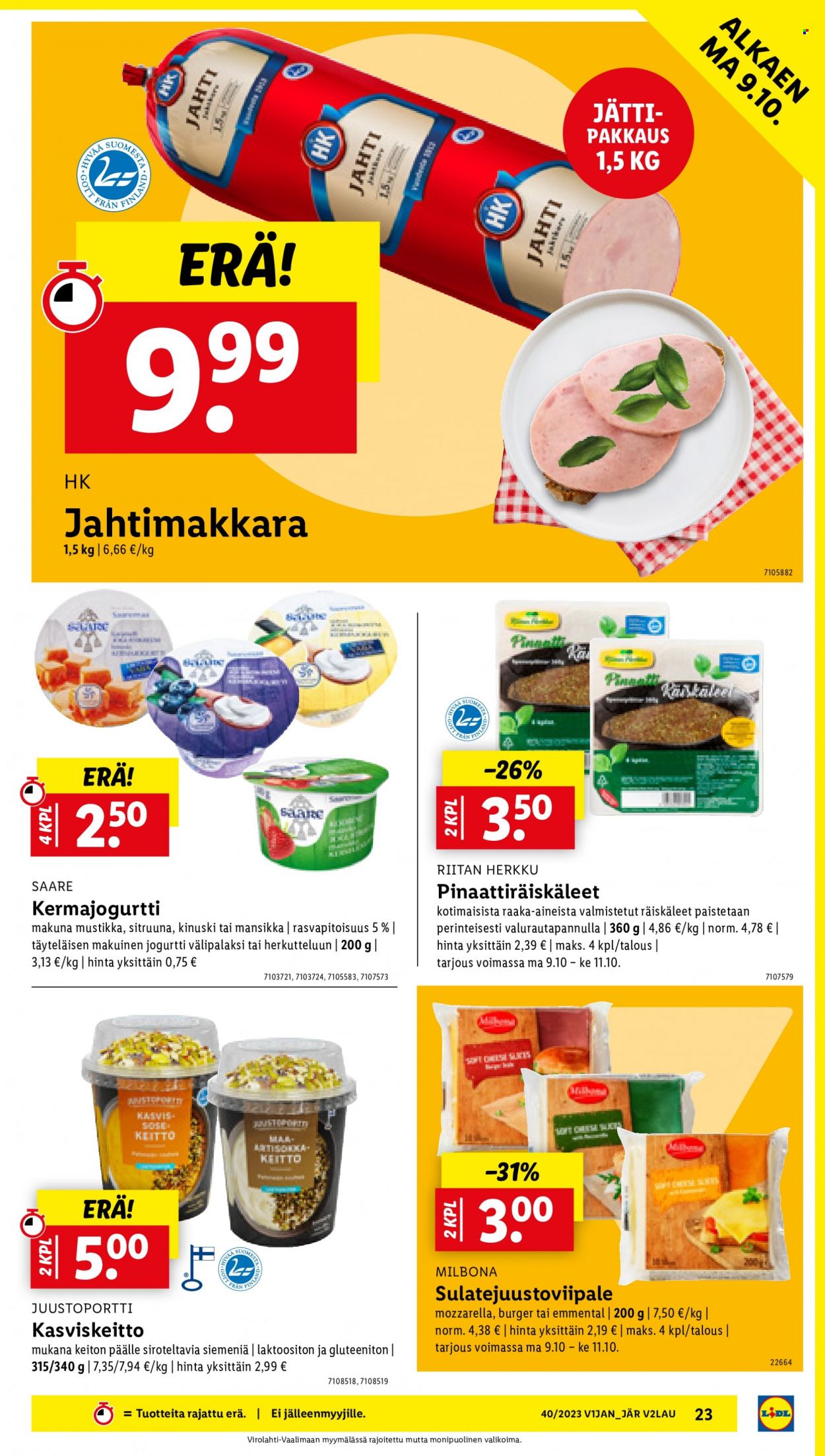 Lidl tarjoukset - 05.10.2023 - 11.10.2023. Sivu 27