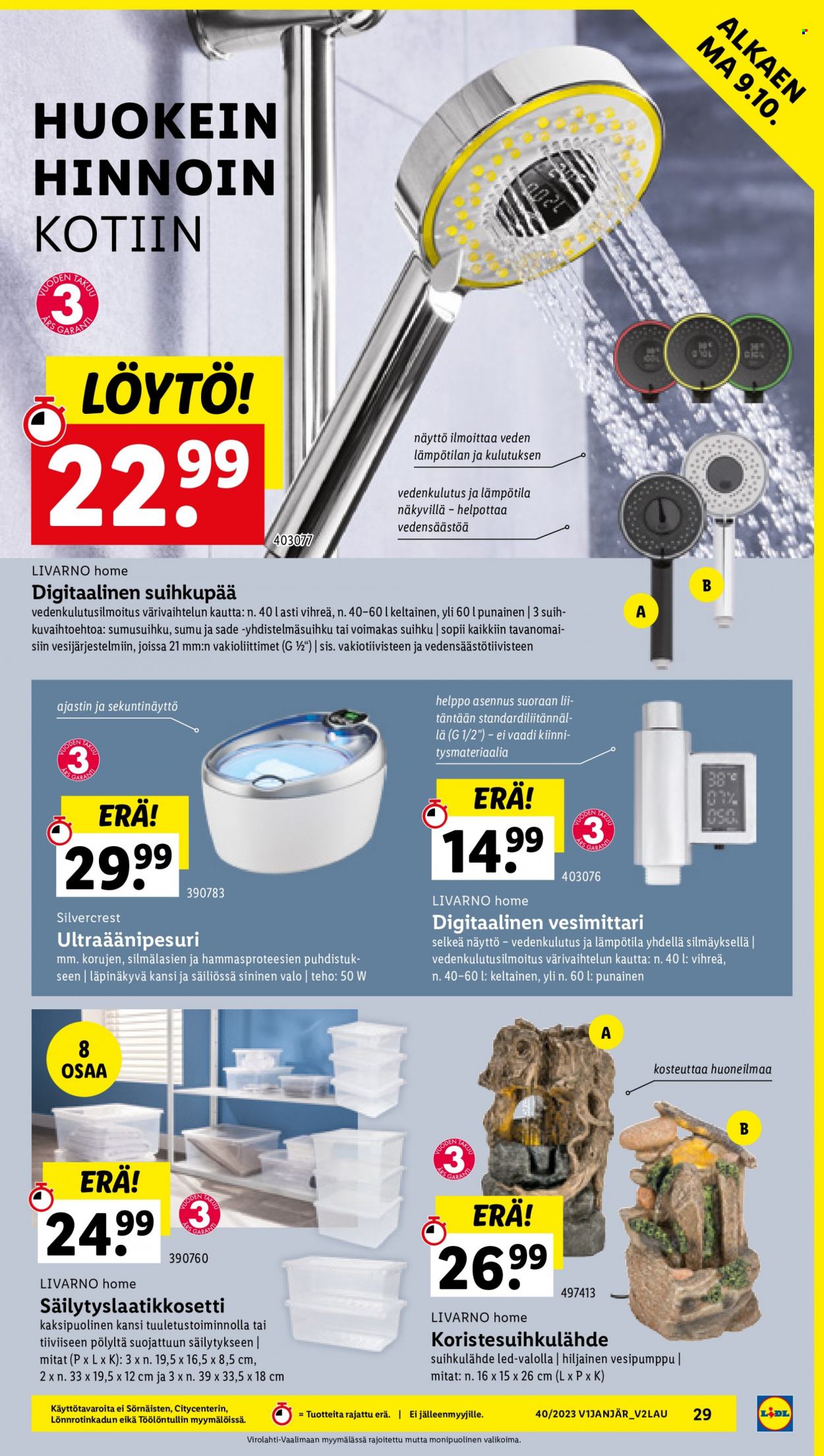 Lidl tarjoukset - 05.10.2023 - 11.10.2023. Sivu 33