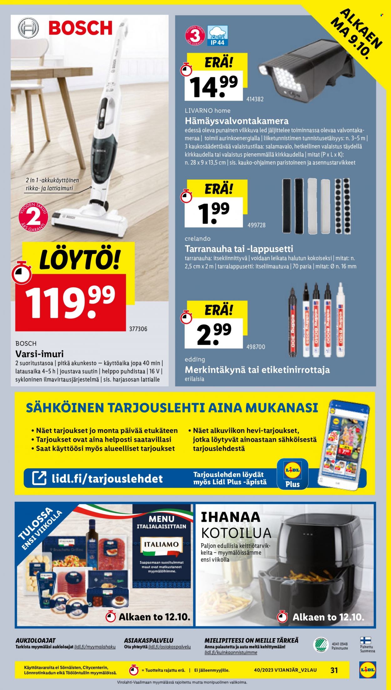 Lidl tarjoukset - 05.10.2023 - 11.10.2023. Sivu 35