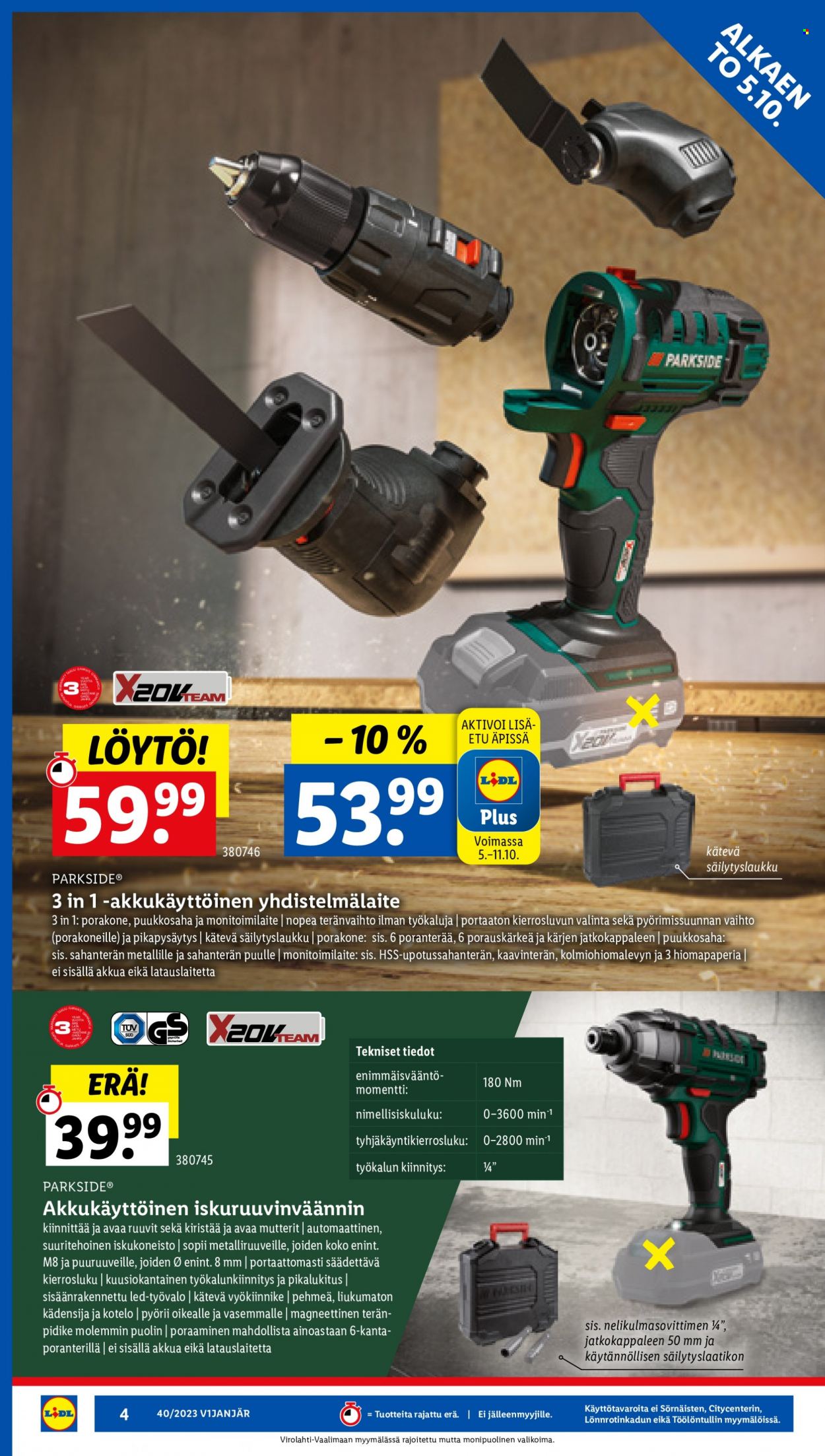 Lidl tarjoukset. Sivu 4