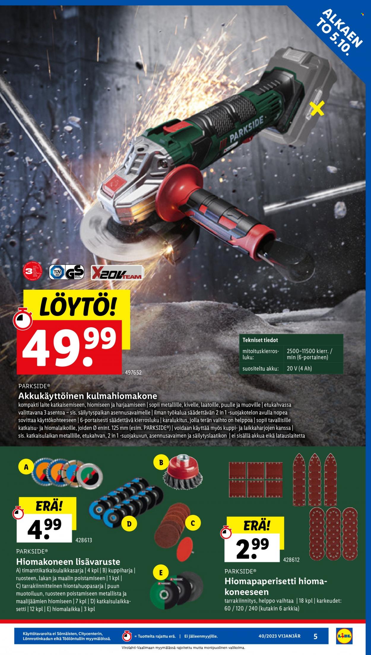 Lidl tarjoukset. Sivu 5