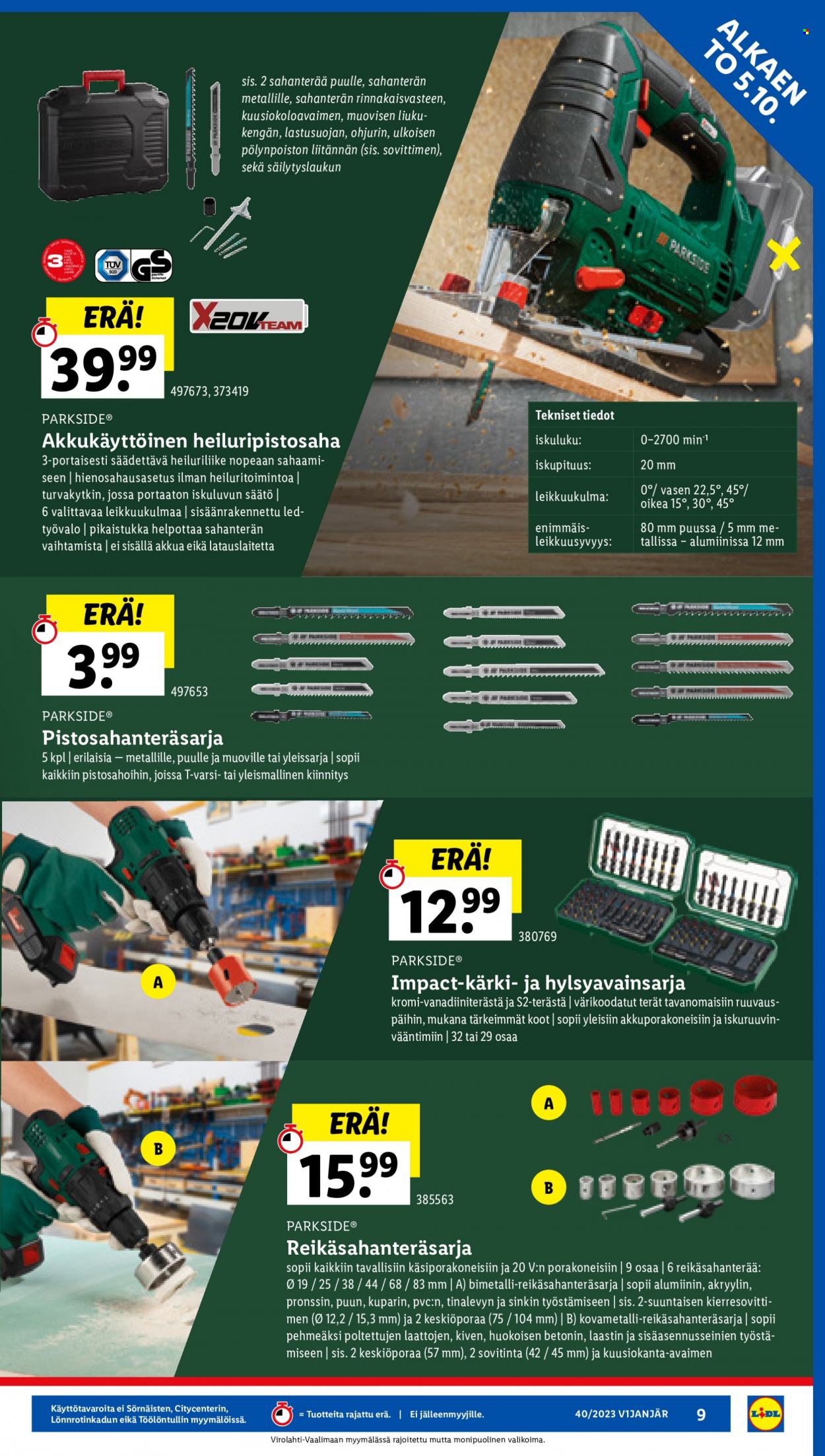 Lidl tarjoukset. Sivu 9