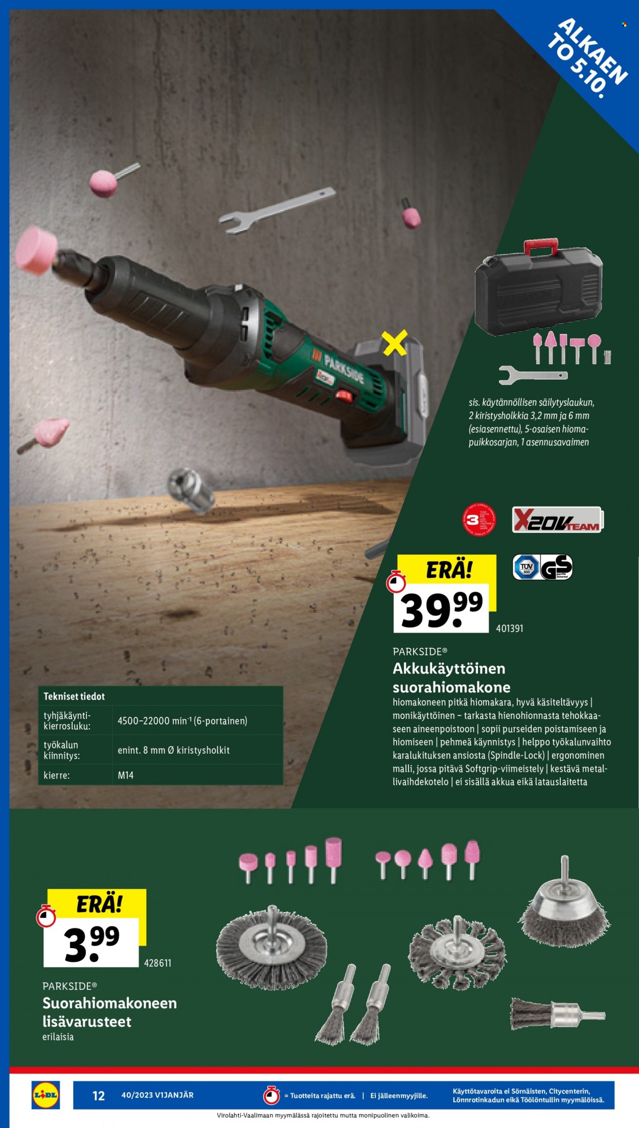 Lidl tarjoukset. Sivu 12