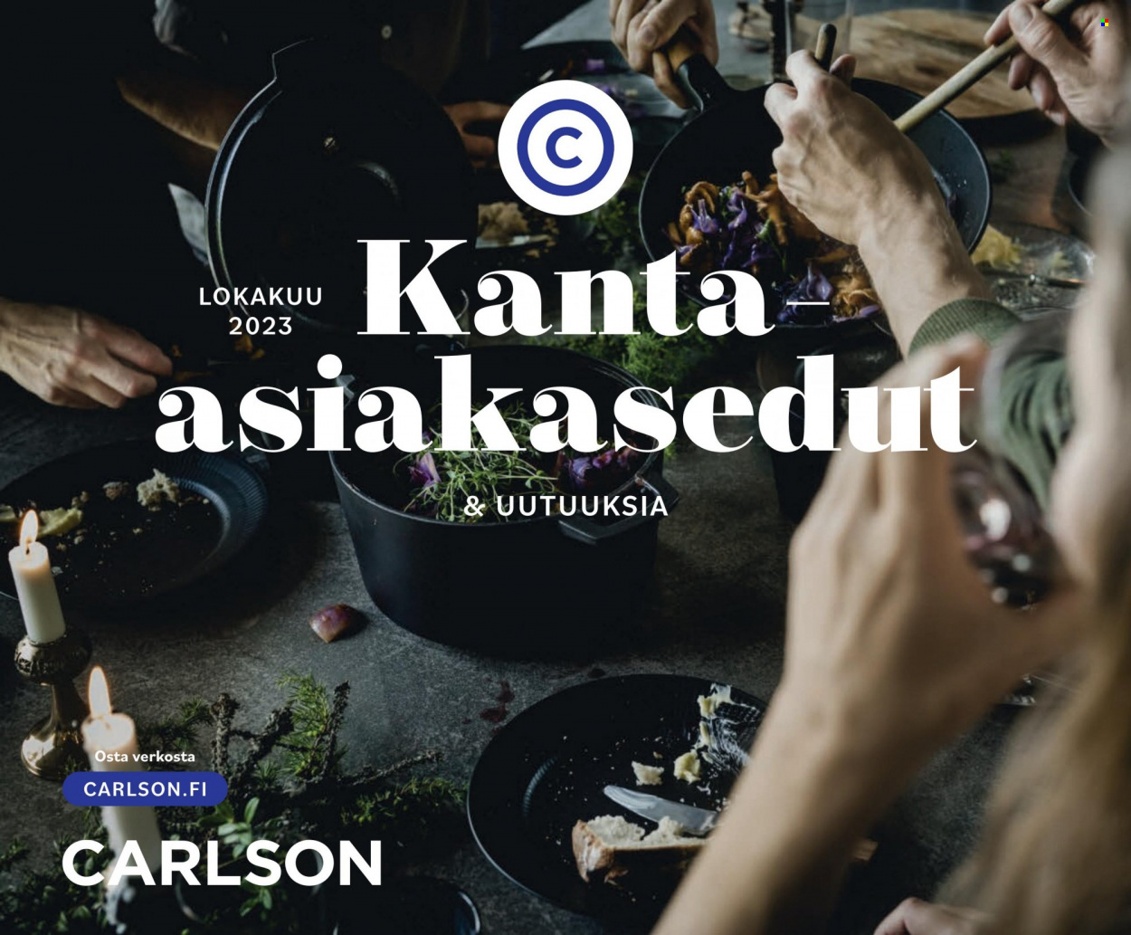 Carlson tarjoukset - 02.10.2023 - 31.10.2023. Sivu 1