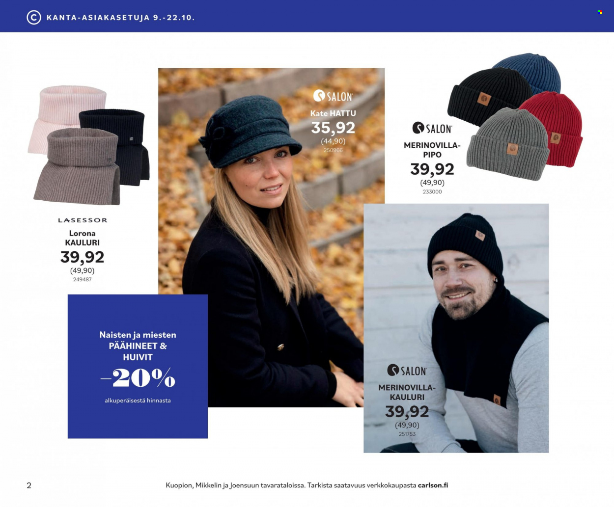 Carlson tarjoukset - 02.10.2023 - 31.10.2023. Sivu 2
