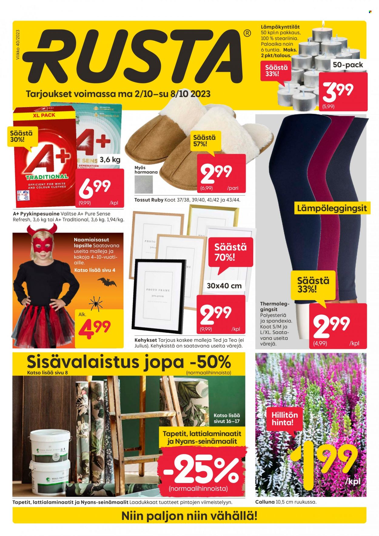 Rusta tarjoukset - 02.10.2023 - 08.10.2023. Sivu 1