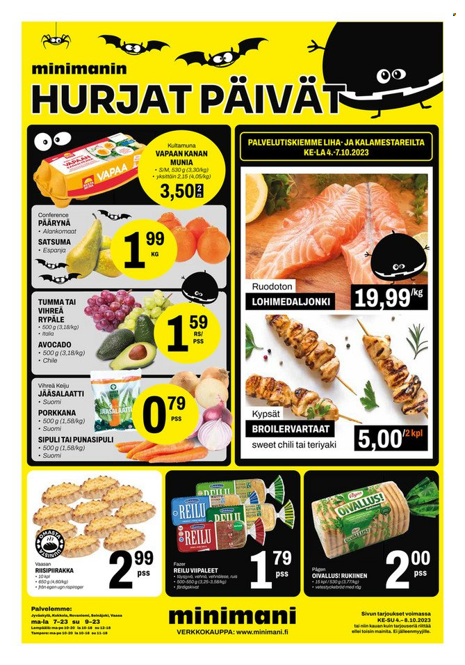 Minimani tarjoukset - 04.10.2023 - 08.10.2023. Sivu 15