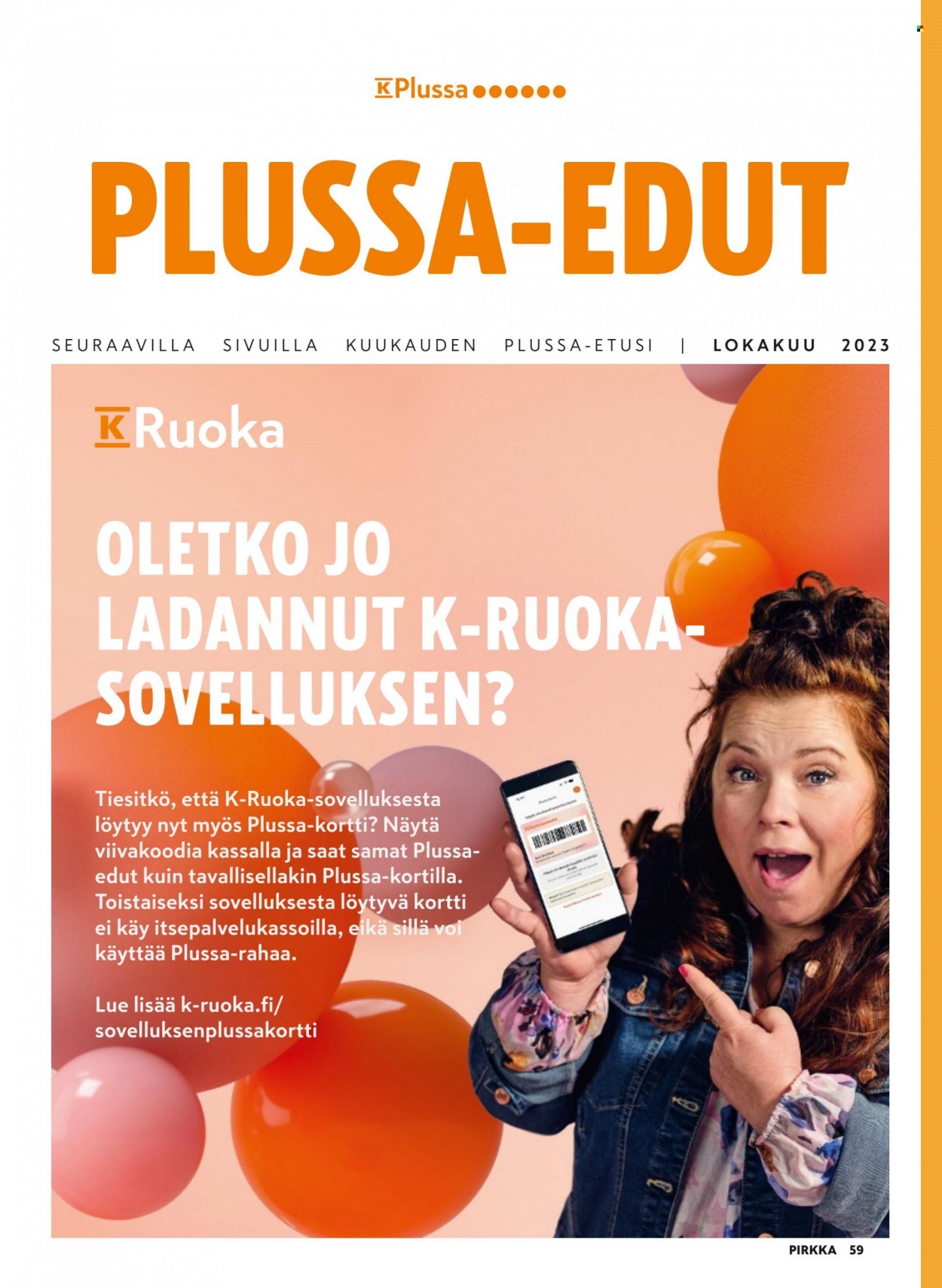 K-market tarjoukset - 04.10.2023 - 31.10.2023. Sivu 59