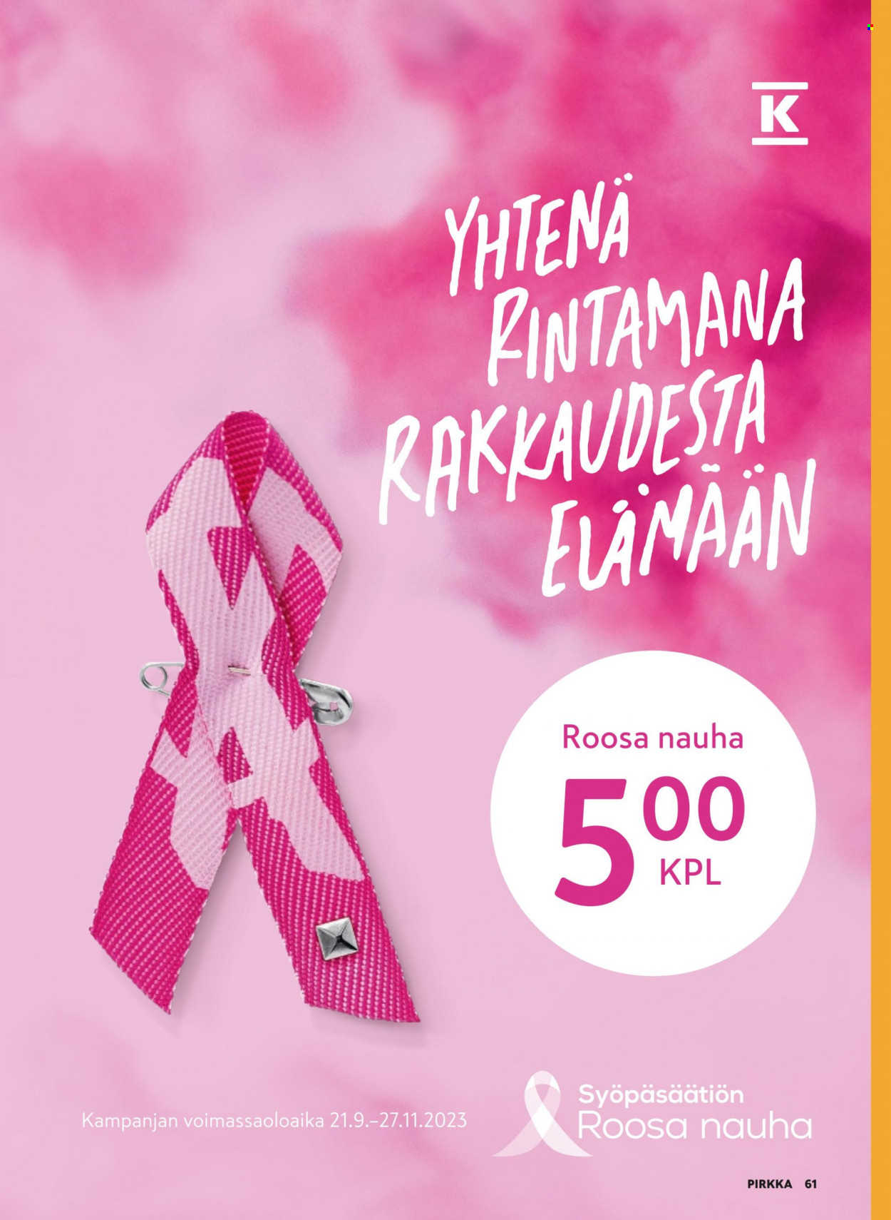 K-market tarjoukset - 04.10.2023 - 31.10.2023. Sivu 61