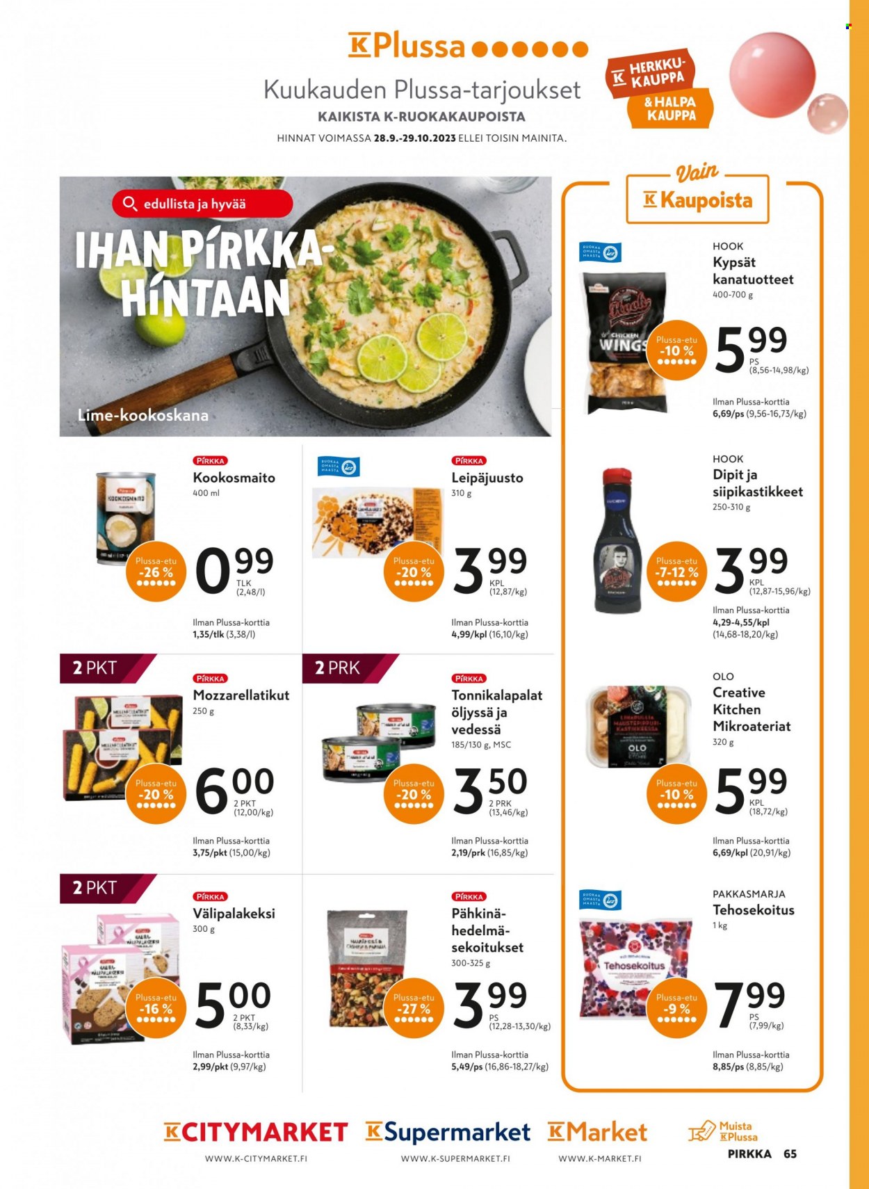 K-market tarjoukset - 04.10.2023 - 31.10.2023. Sivu 65