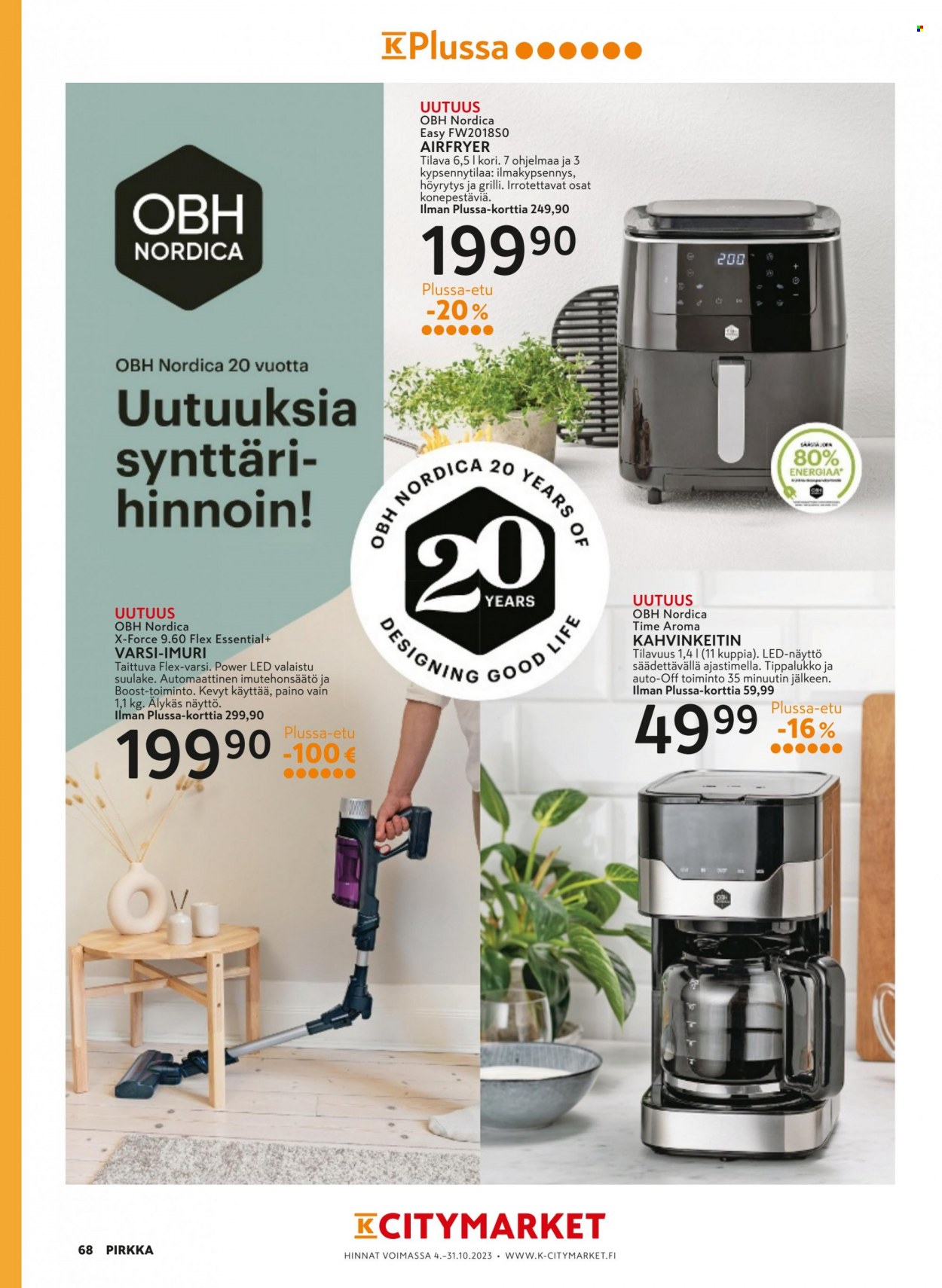 K-market tarjoukset - 04.10.2023 - 31.10.2023. Sivu 68