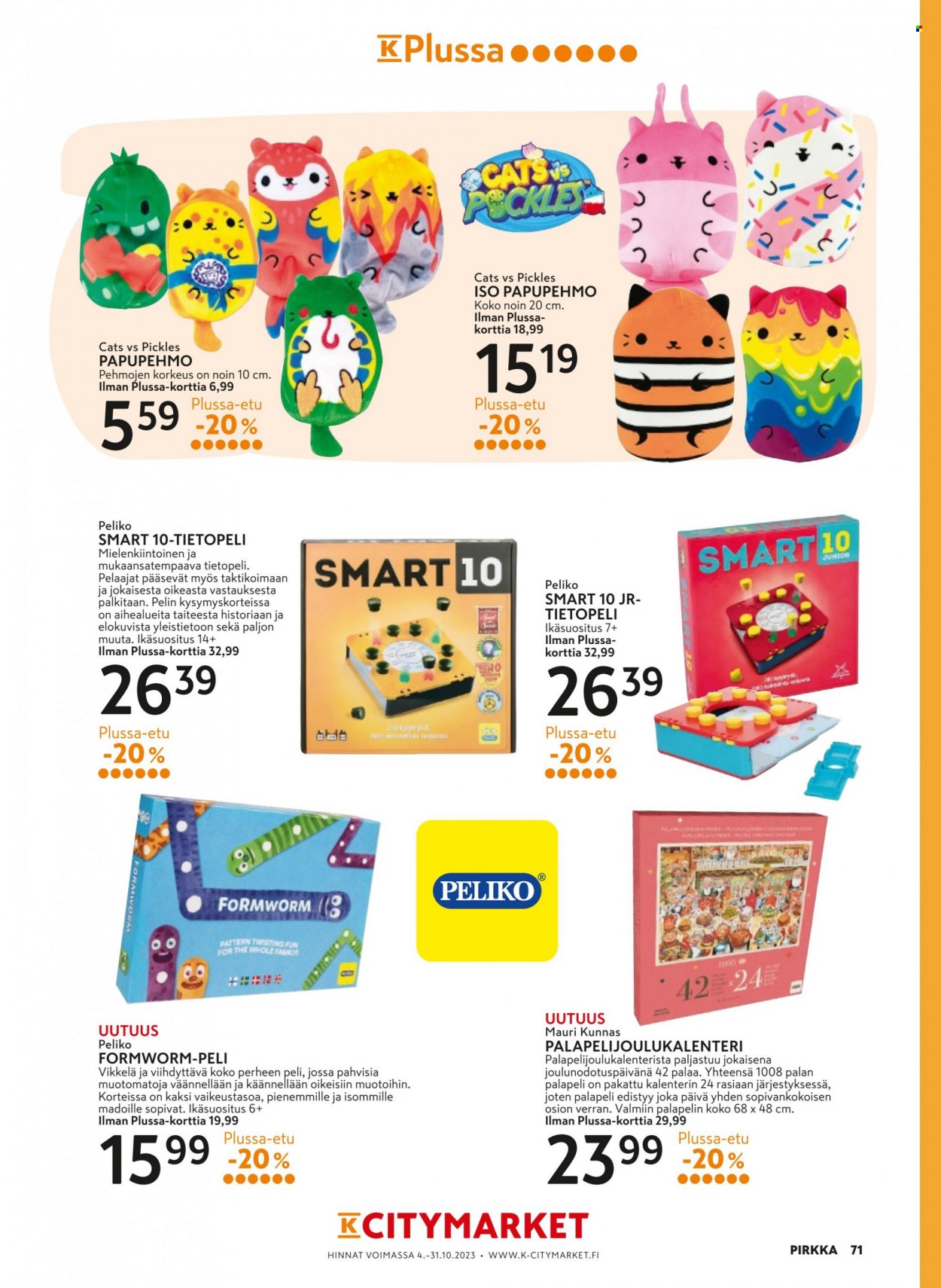 K-market tarjoukset - 04.10.2023 - 31.10.2023. Sivu 71