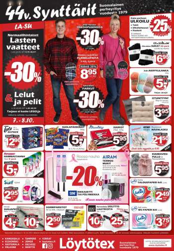 Löytötex tarjoukset  - 04.10.2023 - 10.10.2023.
