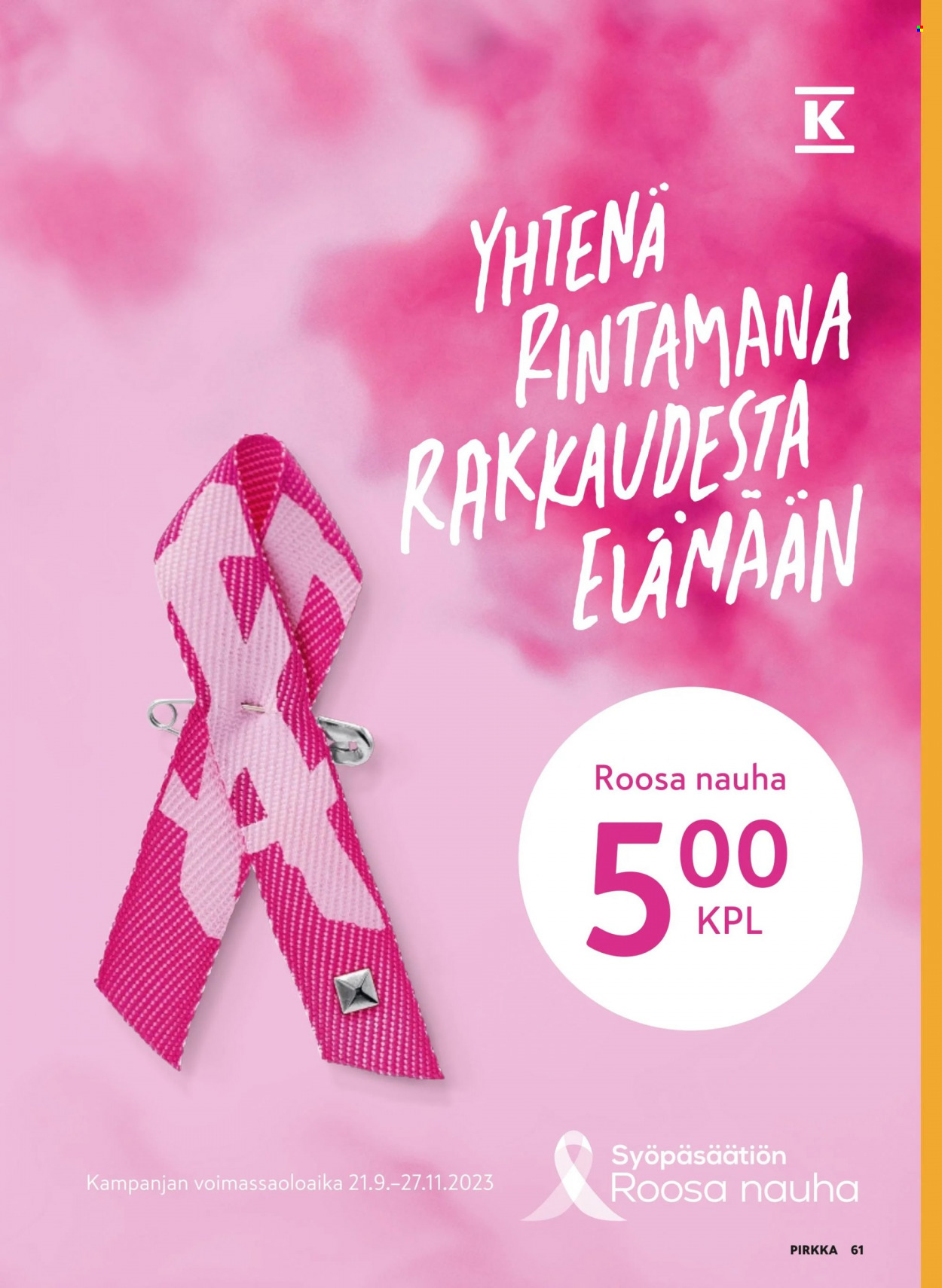 K-Supermarket tarjoukset - 04.10.2023 - 31.10.2023. Sivu 61
