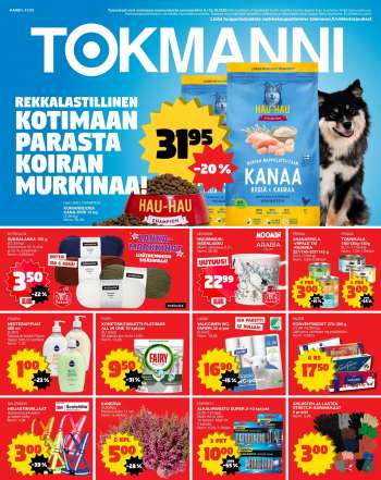 Tokmanni tarjoukset  - 09.10.2023 - 15.10.2023.