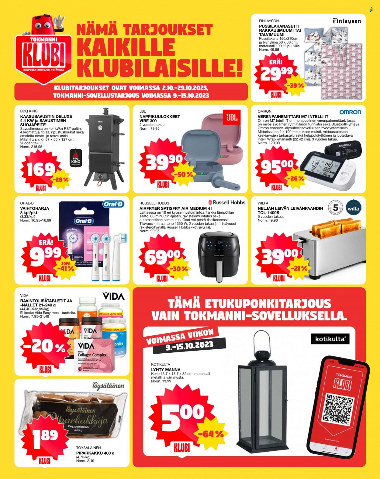 Tokmanni tarjoukset - 09.10.2023 - 15.10.2023. Sivu 9