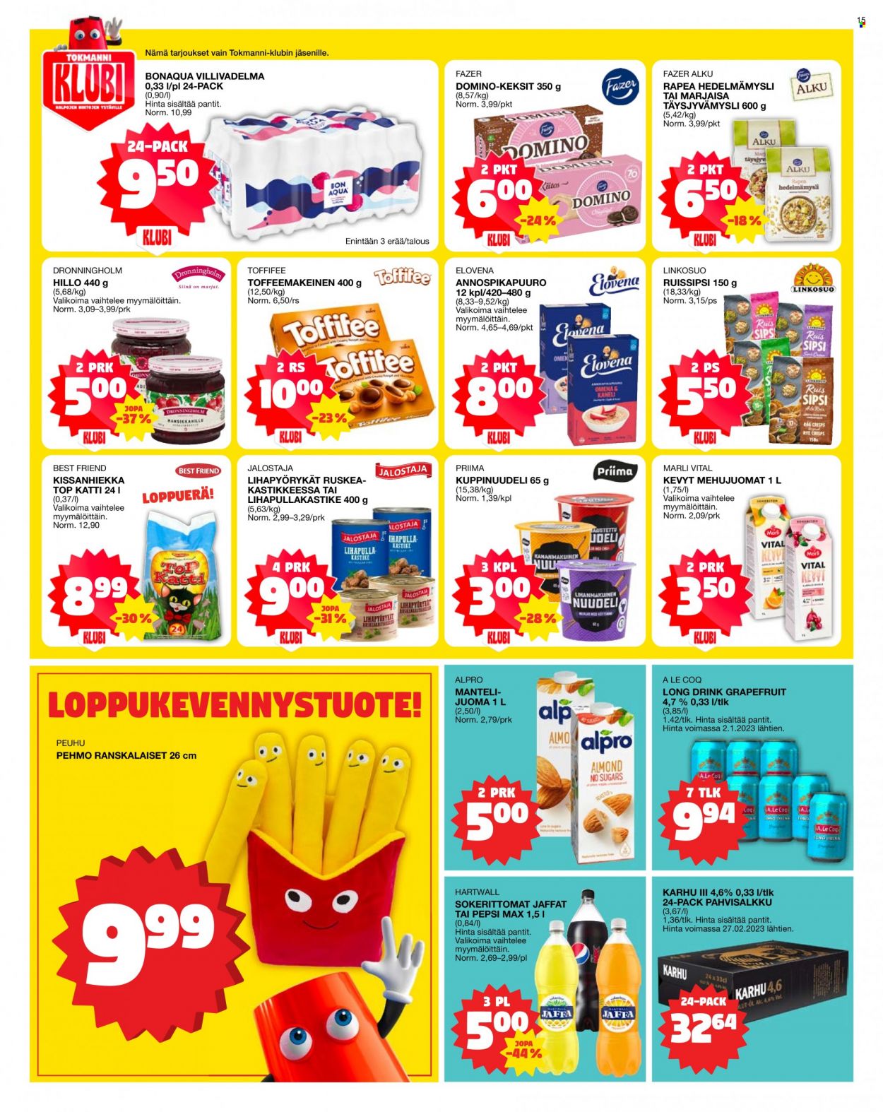 Tokmanni tarjoukset - 09.10.2023 - 15.10.2023. Sivu 15