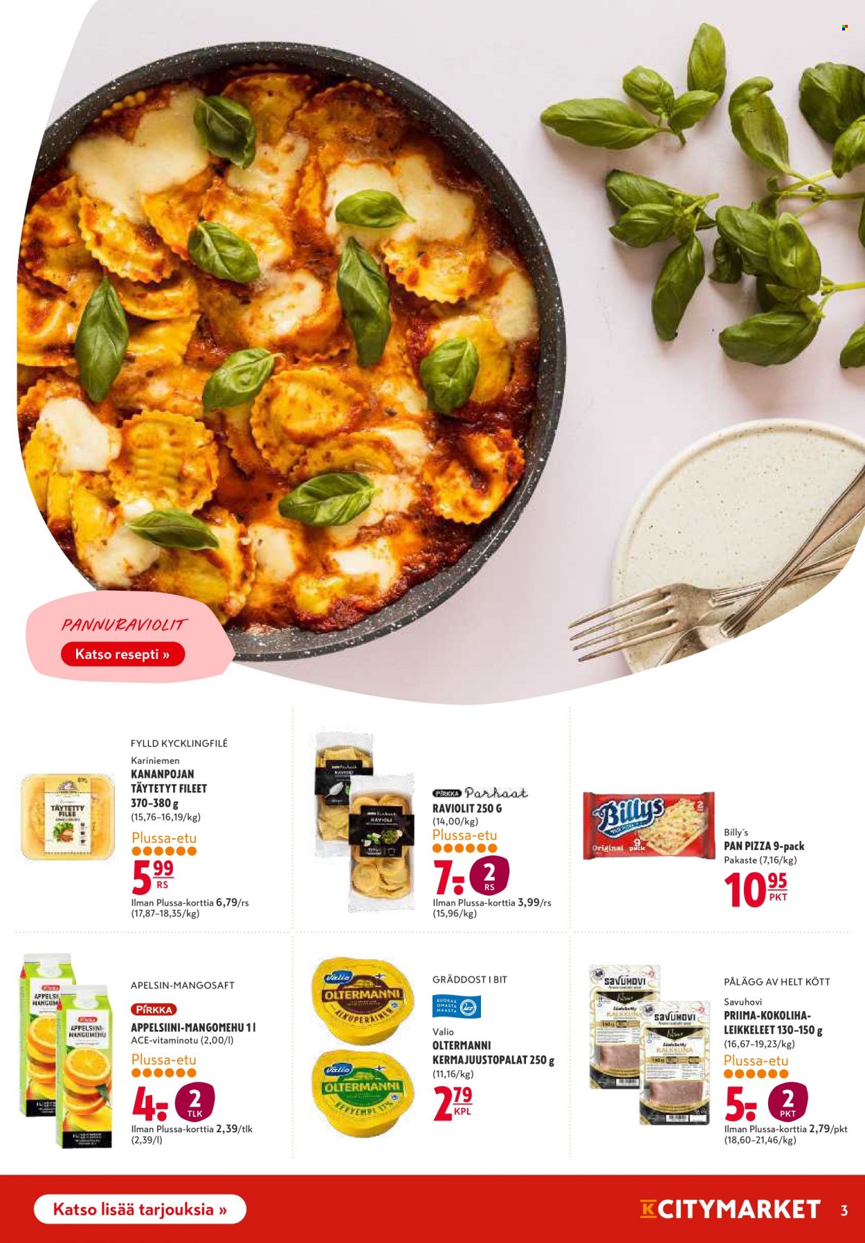 K-citymarket tarjoukset - 09.10.2023 - 15.10.2023. Sivu 3