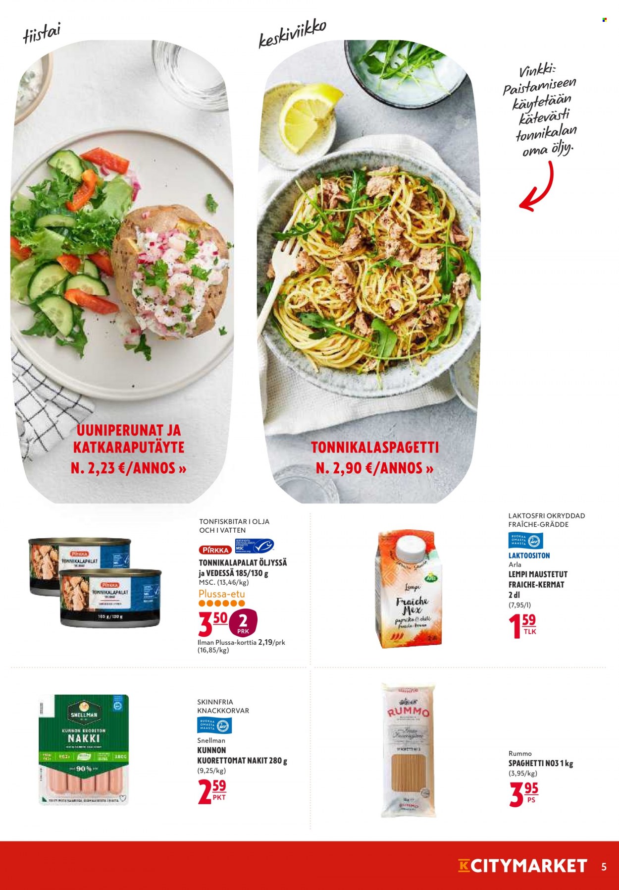 K-citymarket tarjoukset - 09.10.2023 - 15.10.2023. Sivu 5