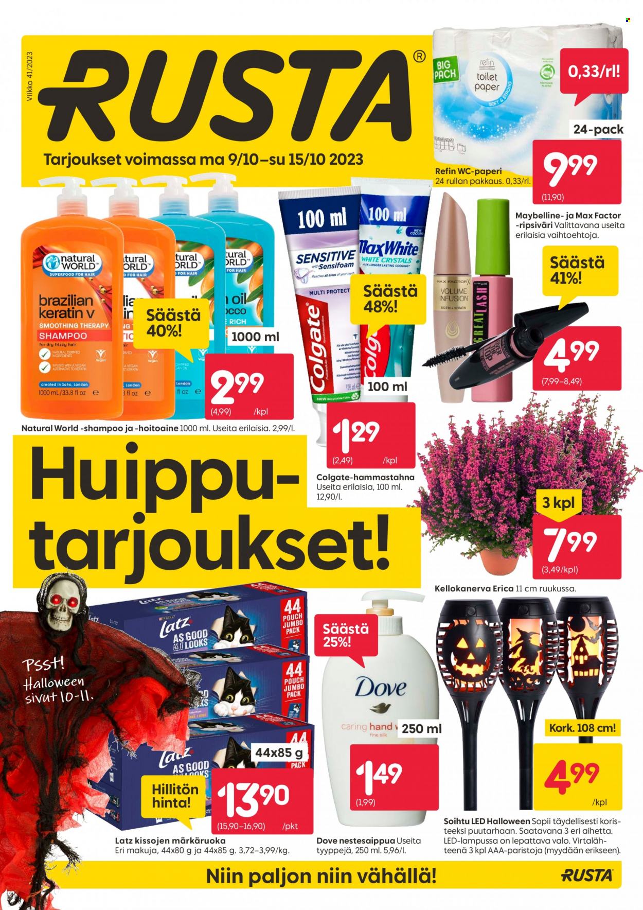 Rusta tarjoukset - 09.10.2023 - 15.10.2023. Sivu 1
