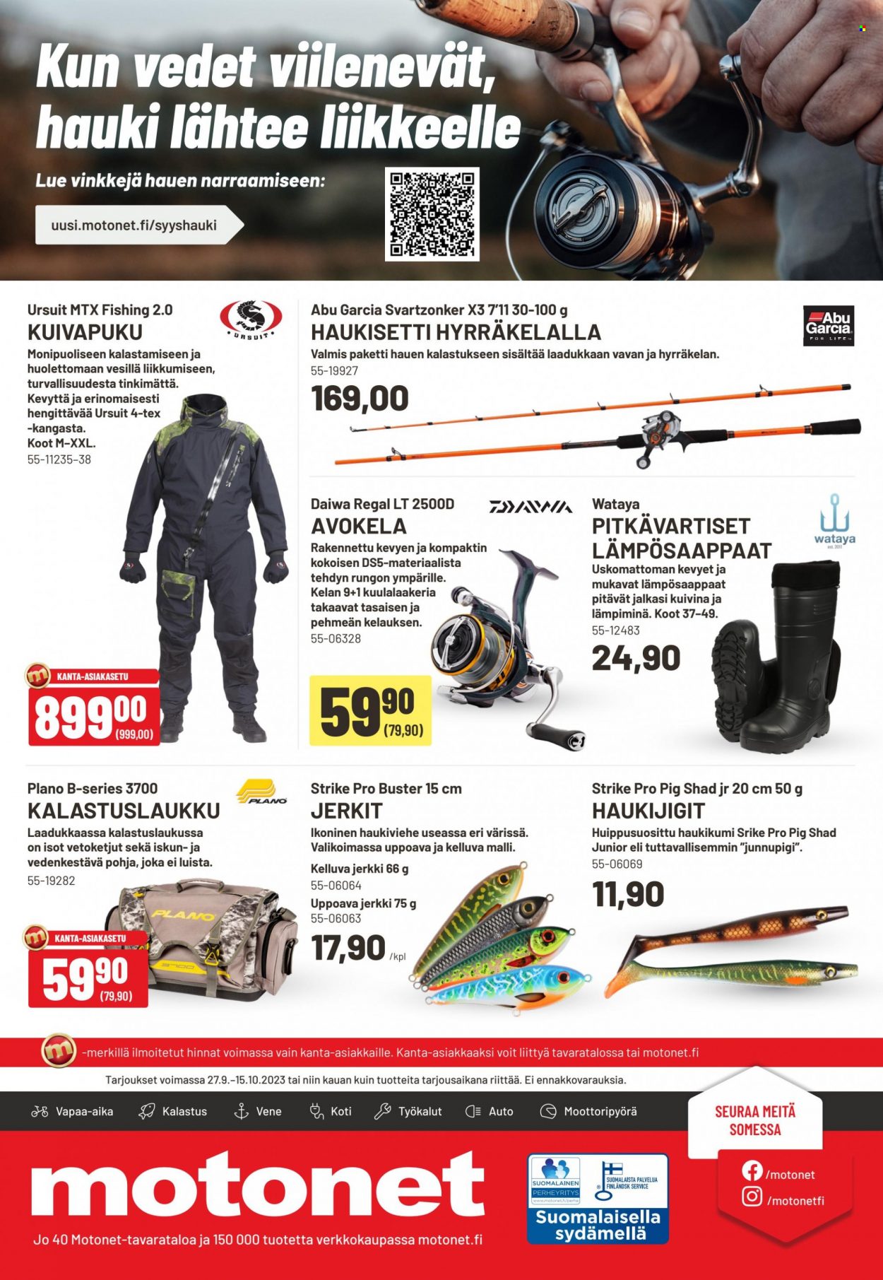 Motonet tarjoukset - 27.09.2023 - 15.10.2023. Sivu 8