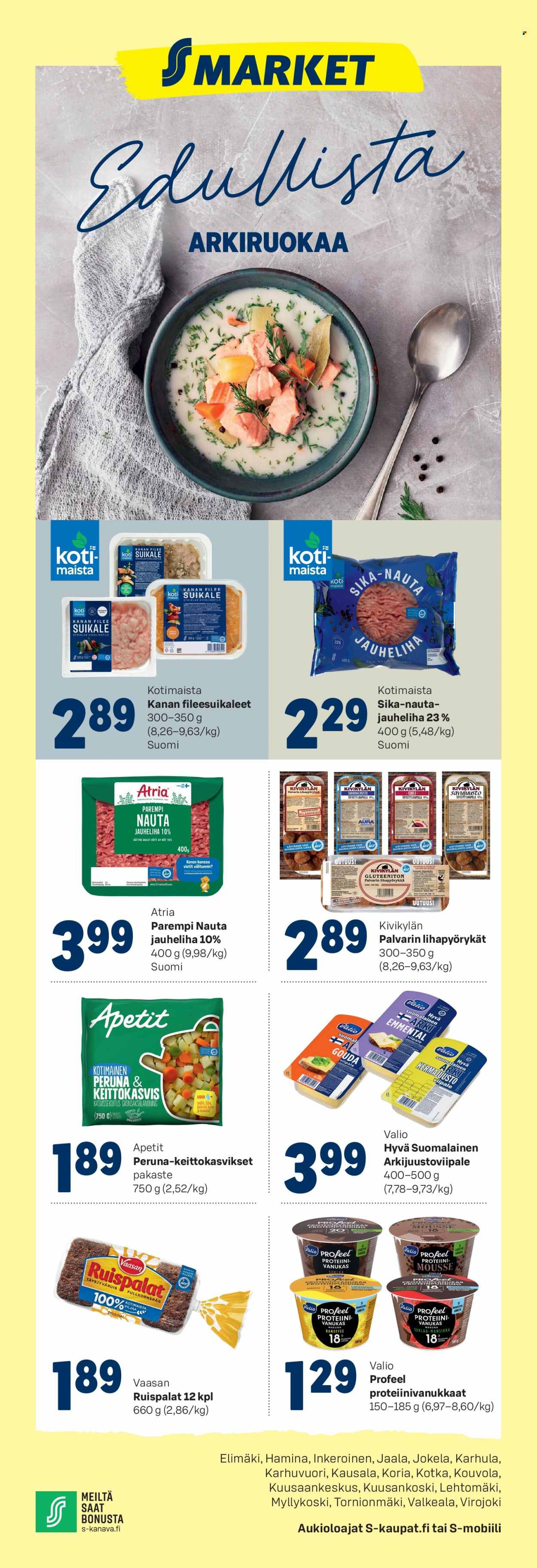 S-market tarjoukset - 11.10.2023 - 15.10.2023. Sivu 1