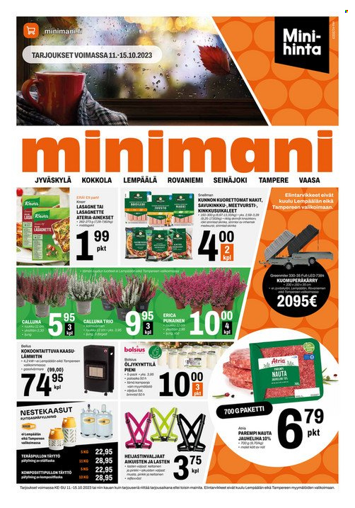 Minimani tarjoukset - 11.10.2023 - 15.10.2023. Sivu 1