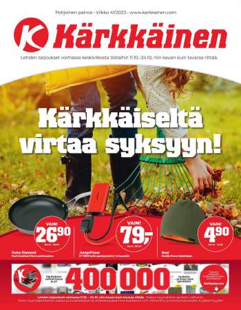 Kärkkäinen tarjoukset  - 11.10.2023 - 24.10.2023.