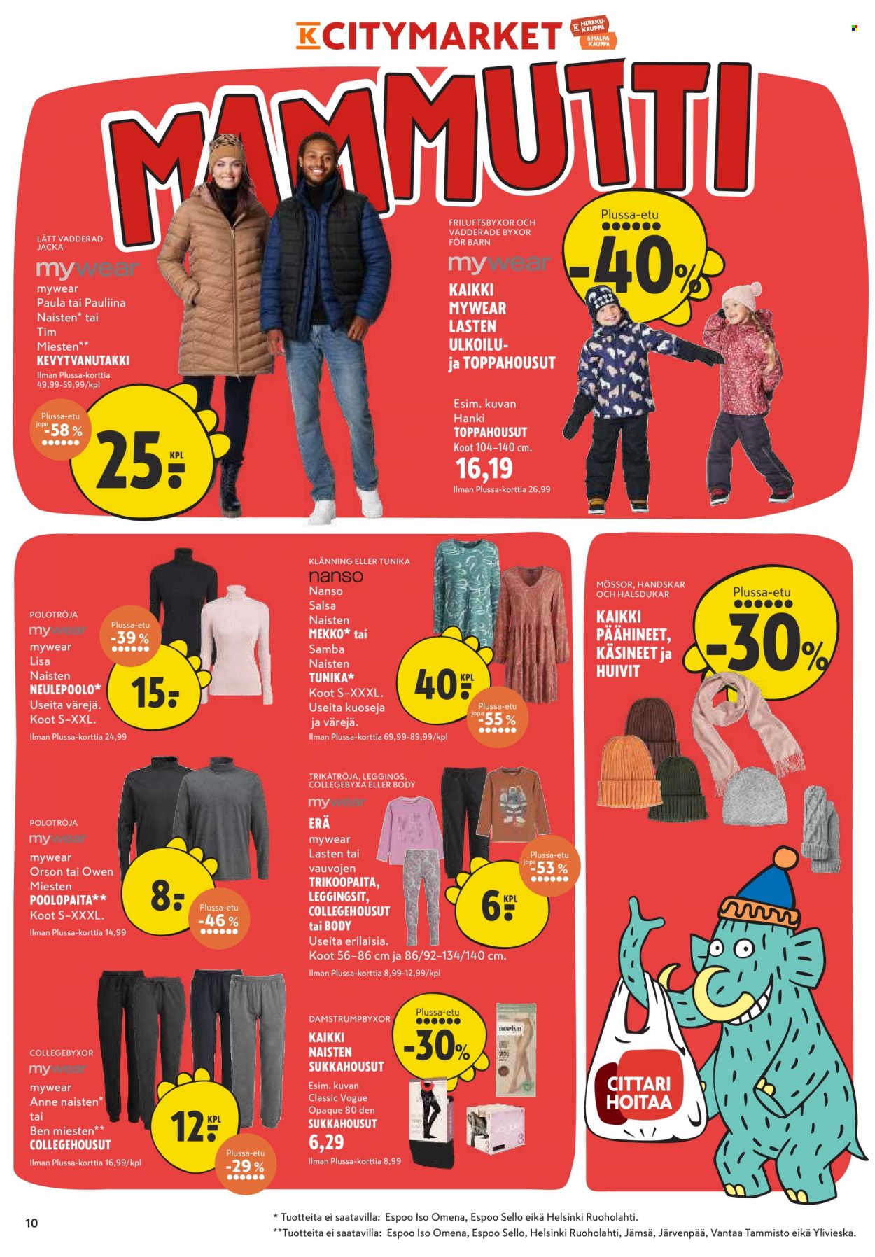 K-citymarket tarjoukset - 12.10.2023 - 22.10.2023. Sivu 10