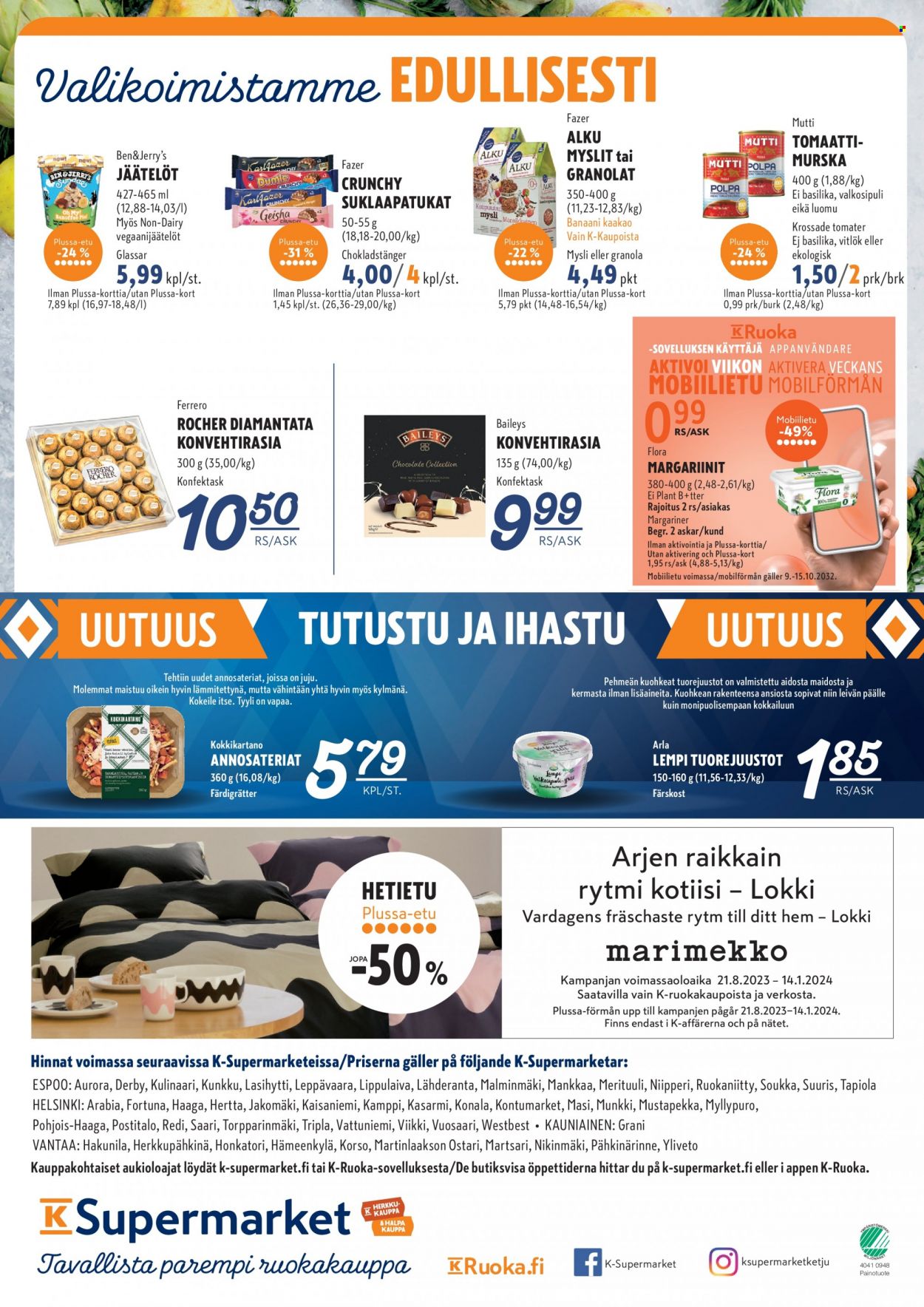 K-Supermarket tarjoukset - 12.10.2023 - 15.10.2023. Sivu 4