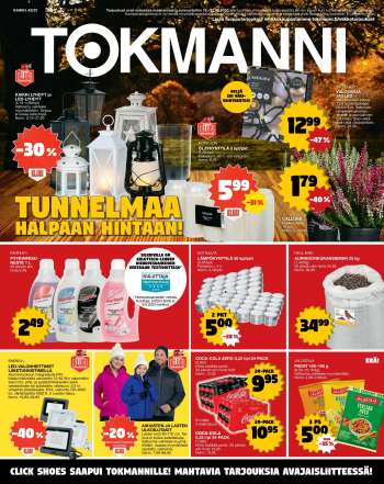 Tokmanni tarjoukset  - 16.10.2023 - 22.10.2023.