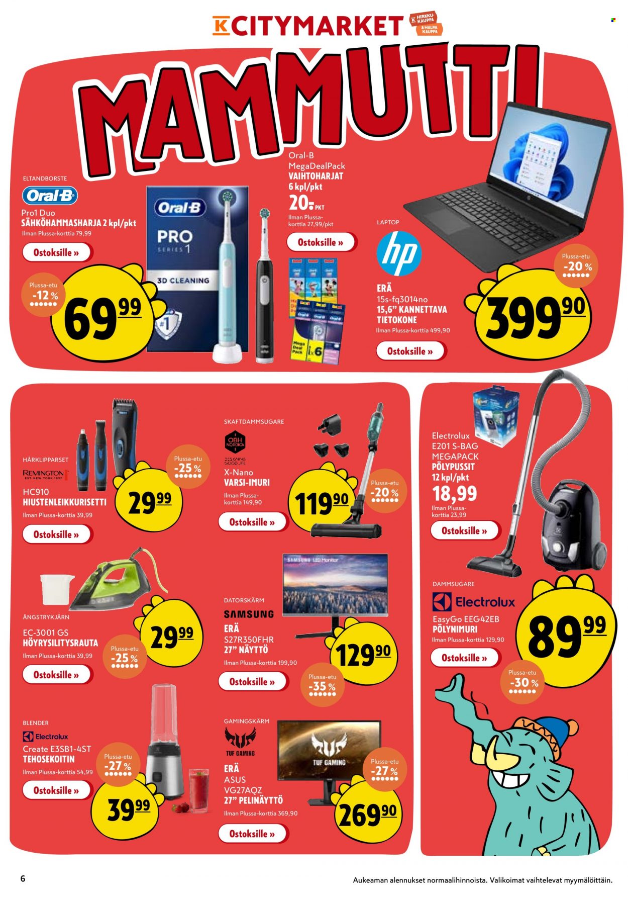 K-citymarket tarjoukset - 16.10.2023 - 22.10.2023. Sivu 6