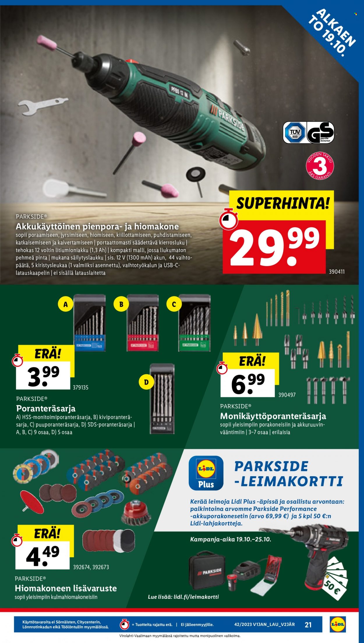 Lidl tarjoukset - 19.10.2023 - 25.10.2023. Sivu 23