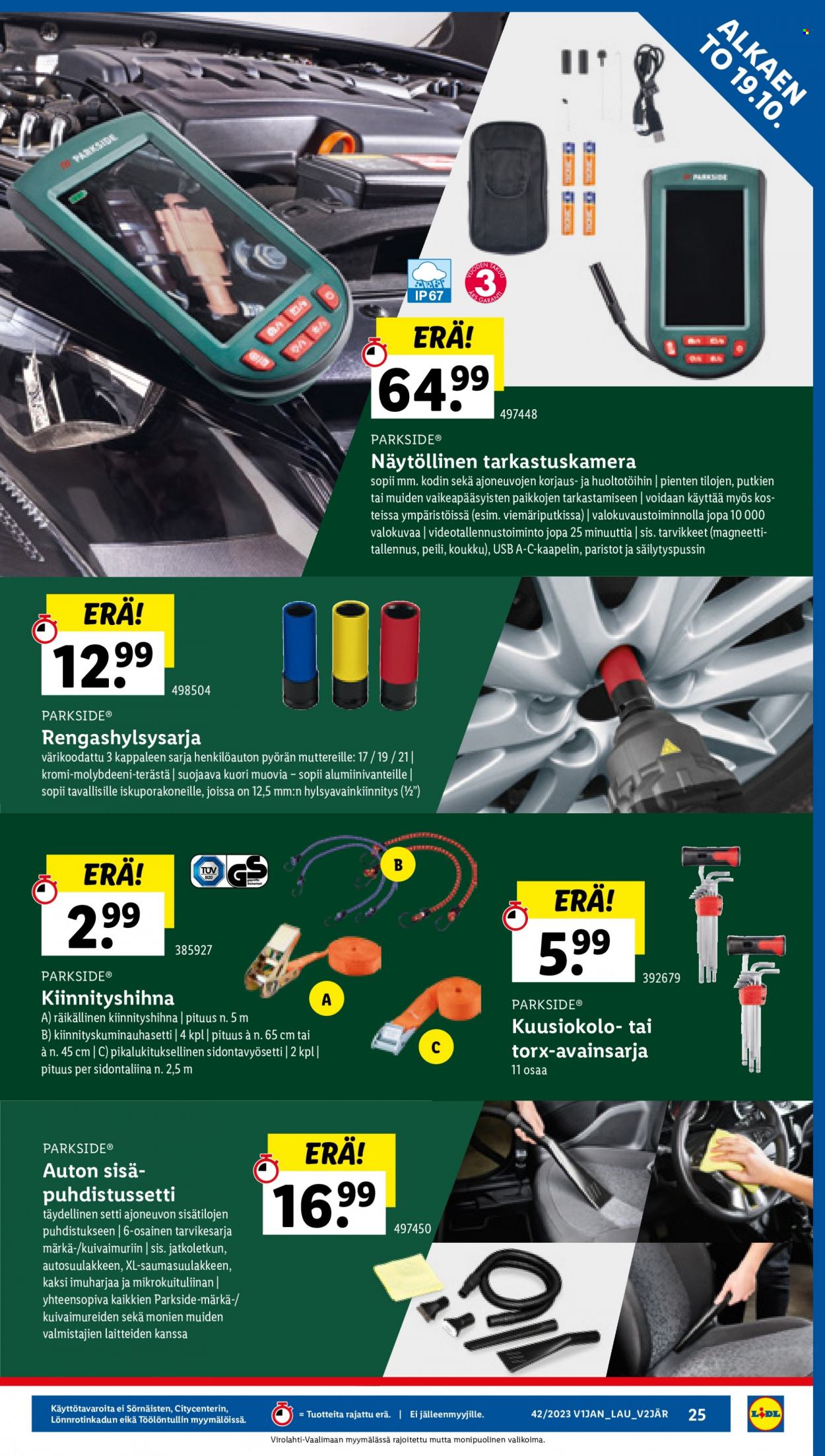 Lidl tarjoukset - 19.10.2023 - 25.10.2023. Sivu 27