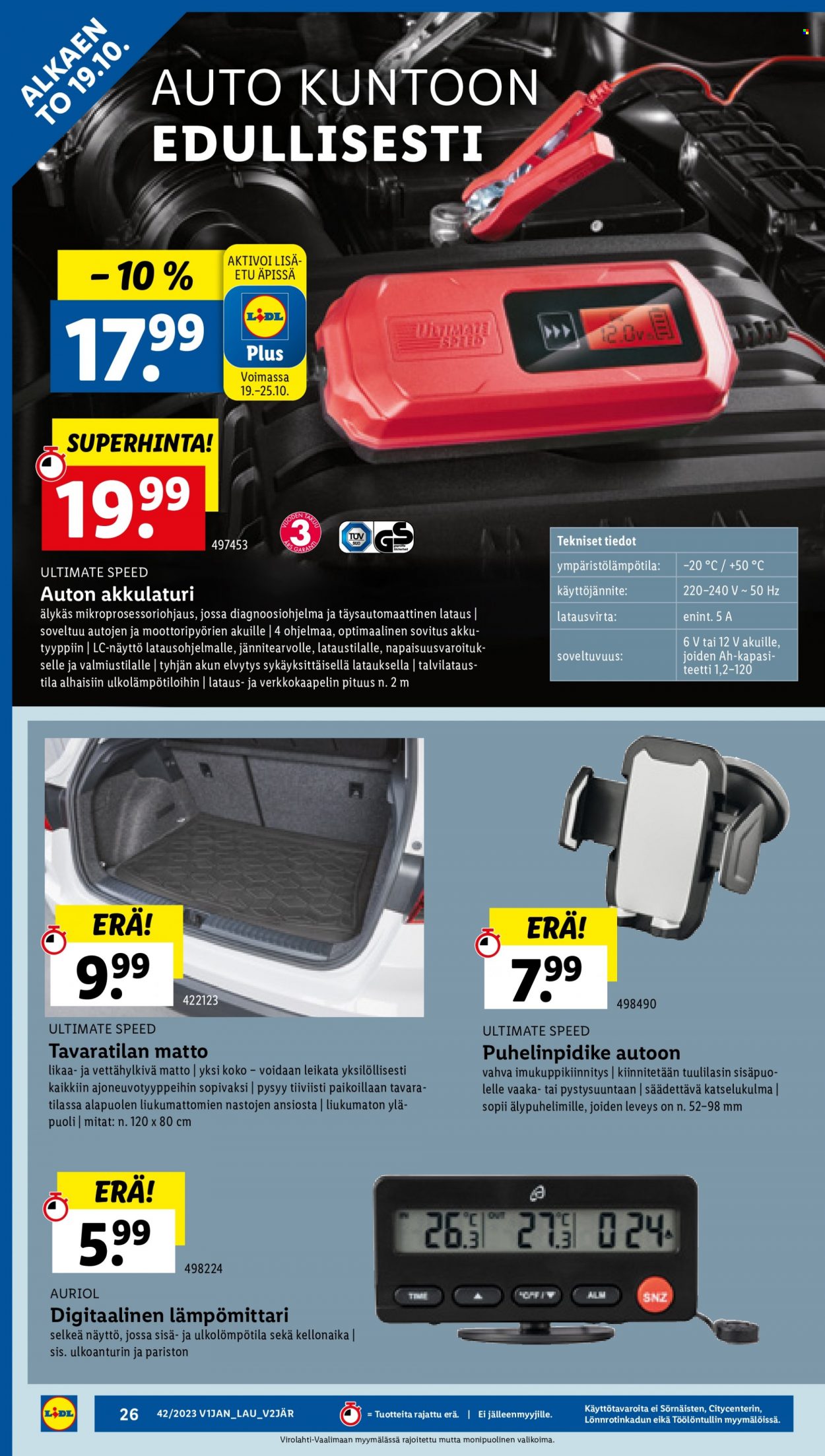 Lidl tarjoukset - 19.10.2023 - 25.10.2023. Sivu 28