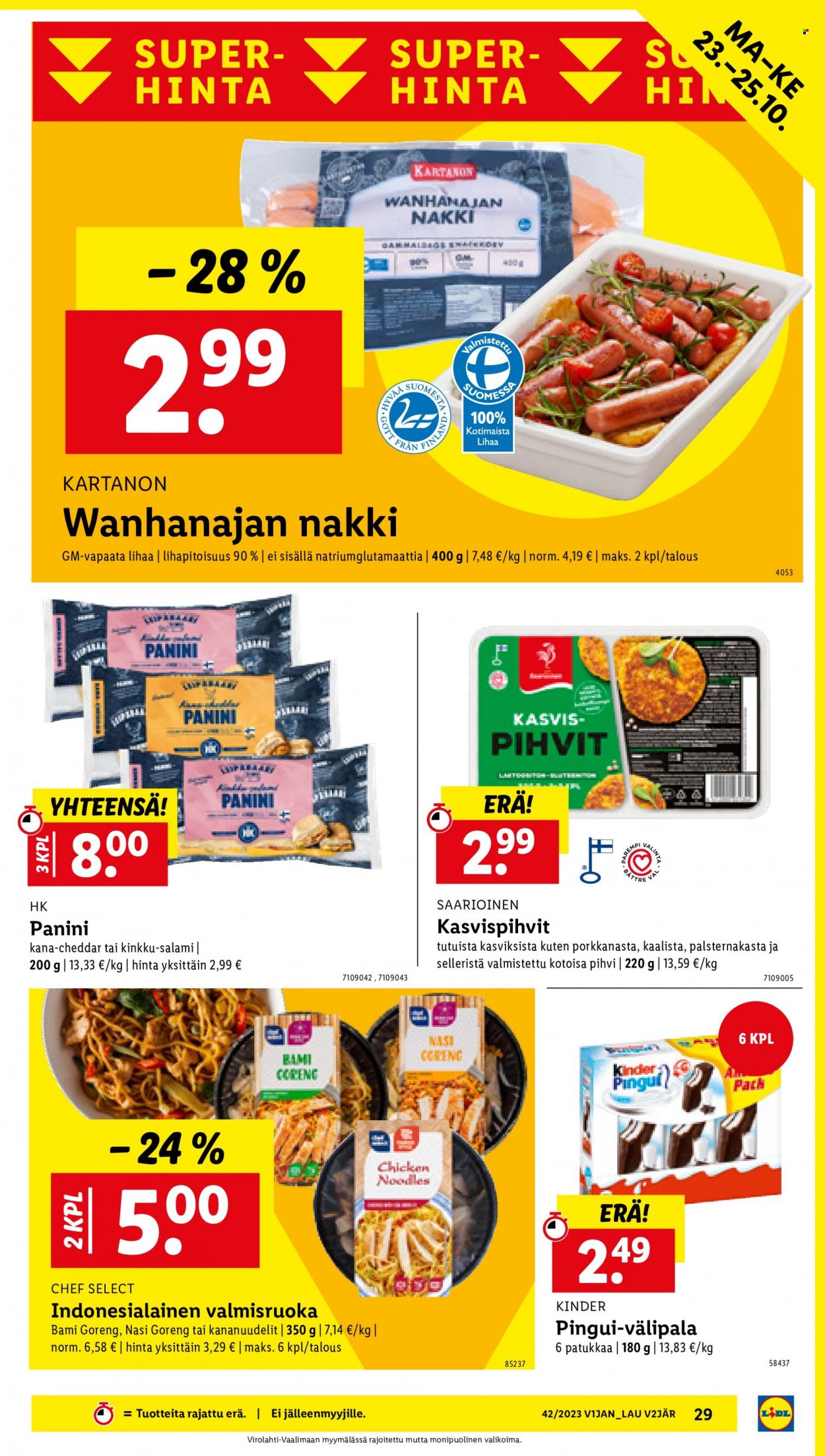 Lidl tarjoukset - 19.10.2023 - 25.10.2023. Sivu 33