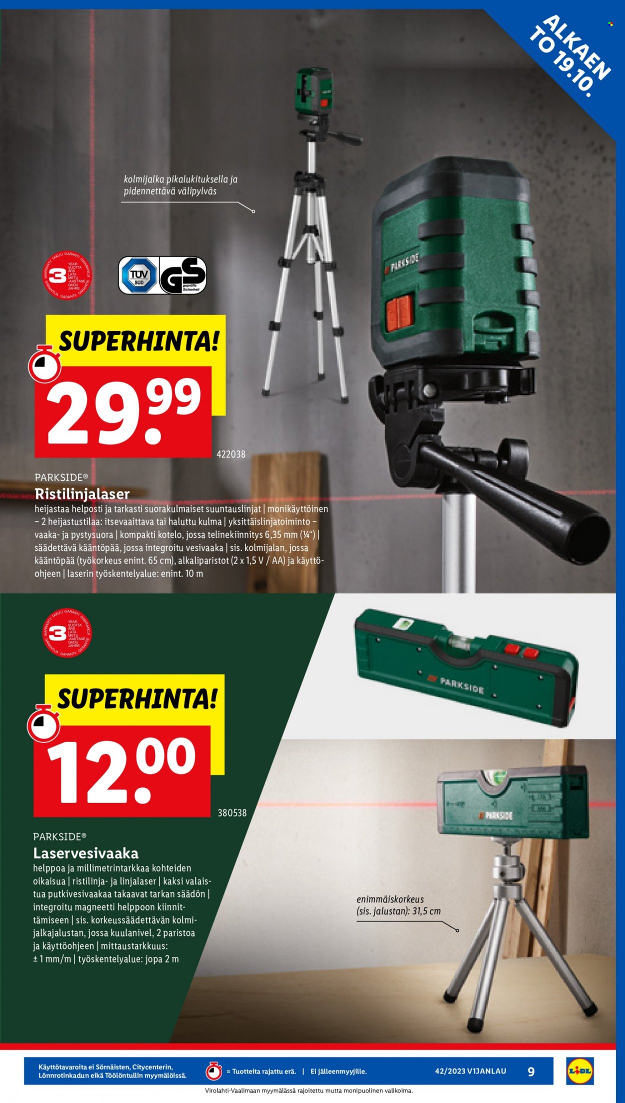 Lidl tarjoukset. Sivu 9