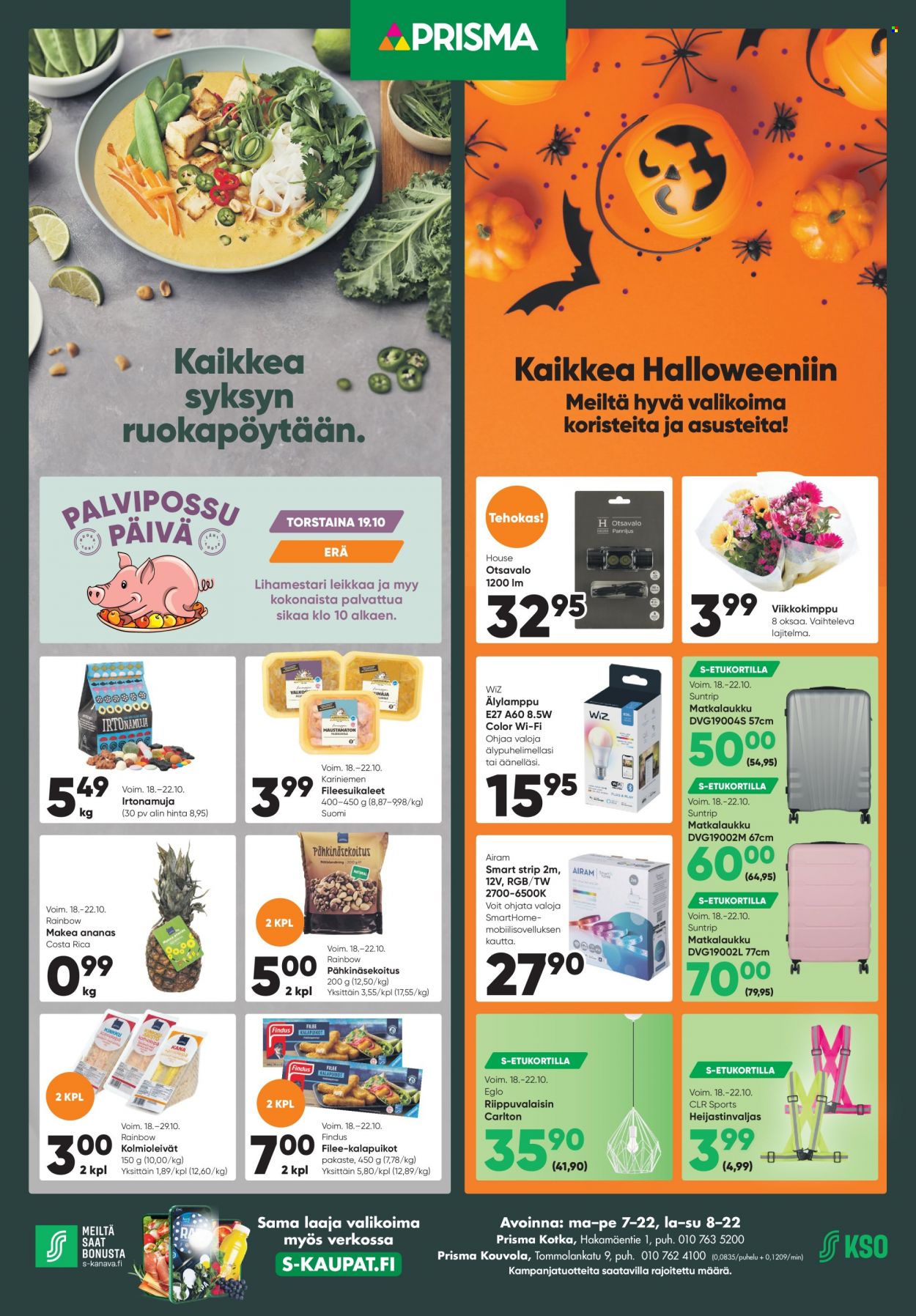 Prisma tarjoukset - 18.10.2023 - 22.10.2023. Sivu 1