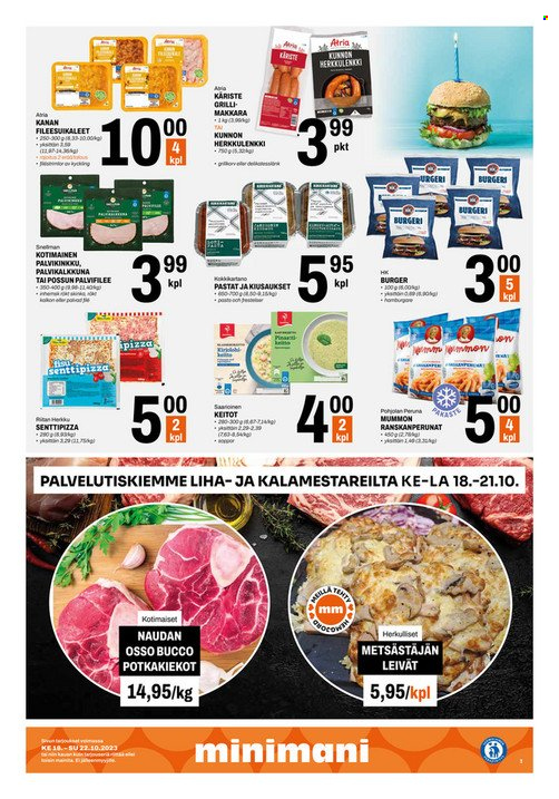 Minimani tarjoukset - 18.10.2023 - 22.10.2023. Sivu 3