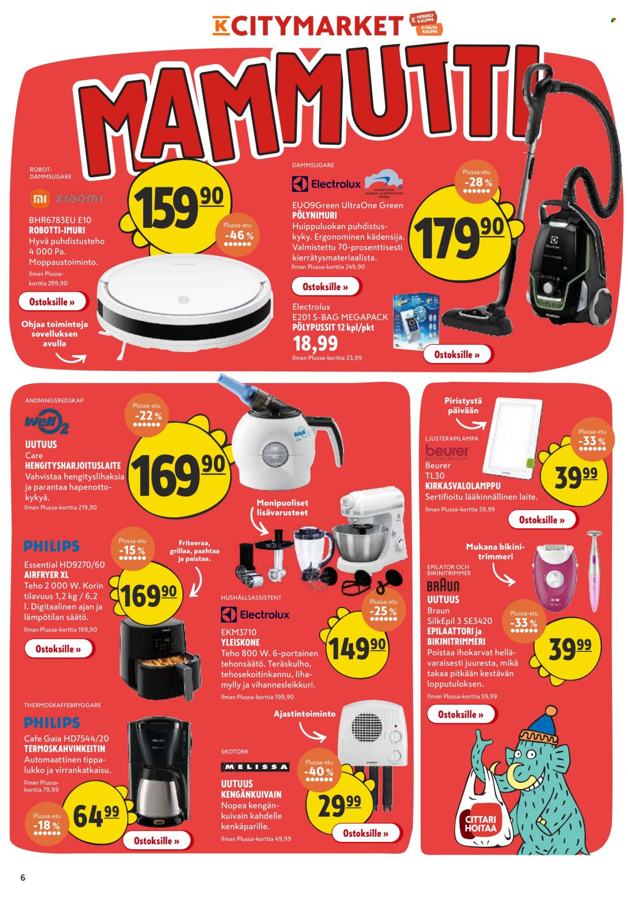 K-citymarket tarjoukset - 19.10.2023 - 22.10.2023. Sivu 6