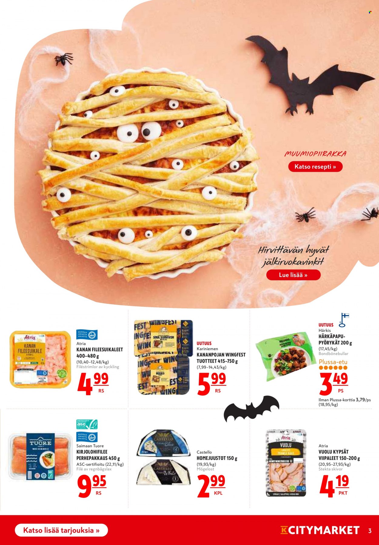 K-citymarket tarjoukset - 23.10.2023 - 29.10.2023. Sivu 3