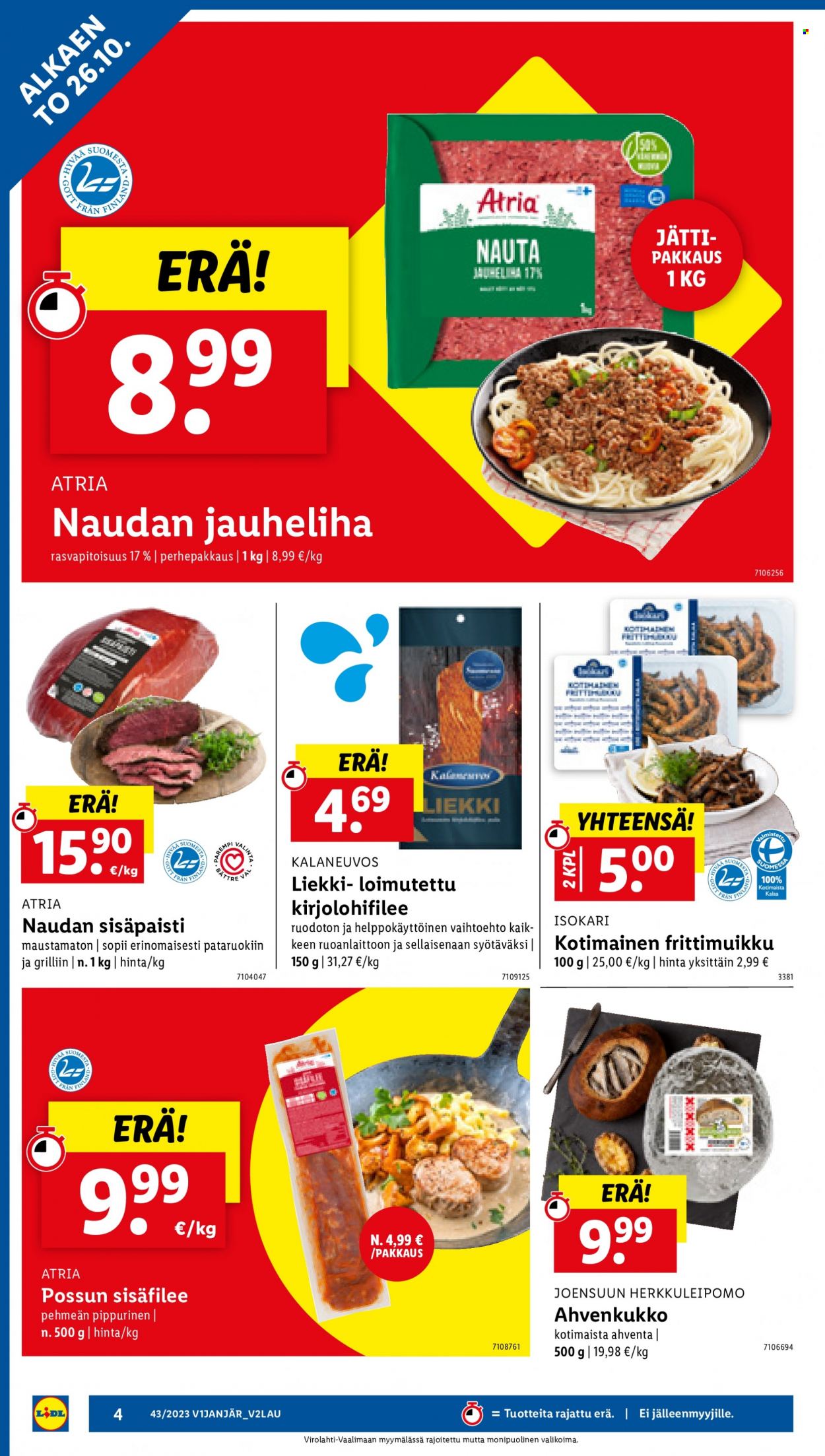 Lidl tarjoukset - 26.10.2023 - 01.11.2023. Sivu 6