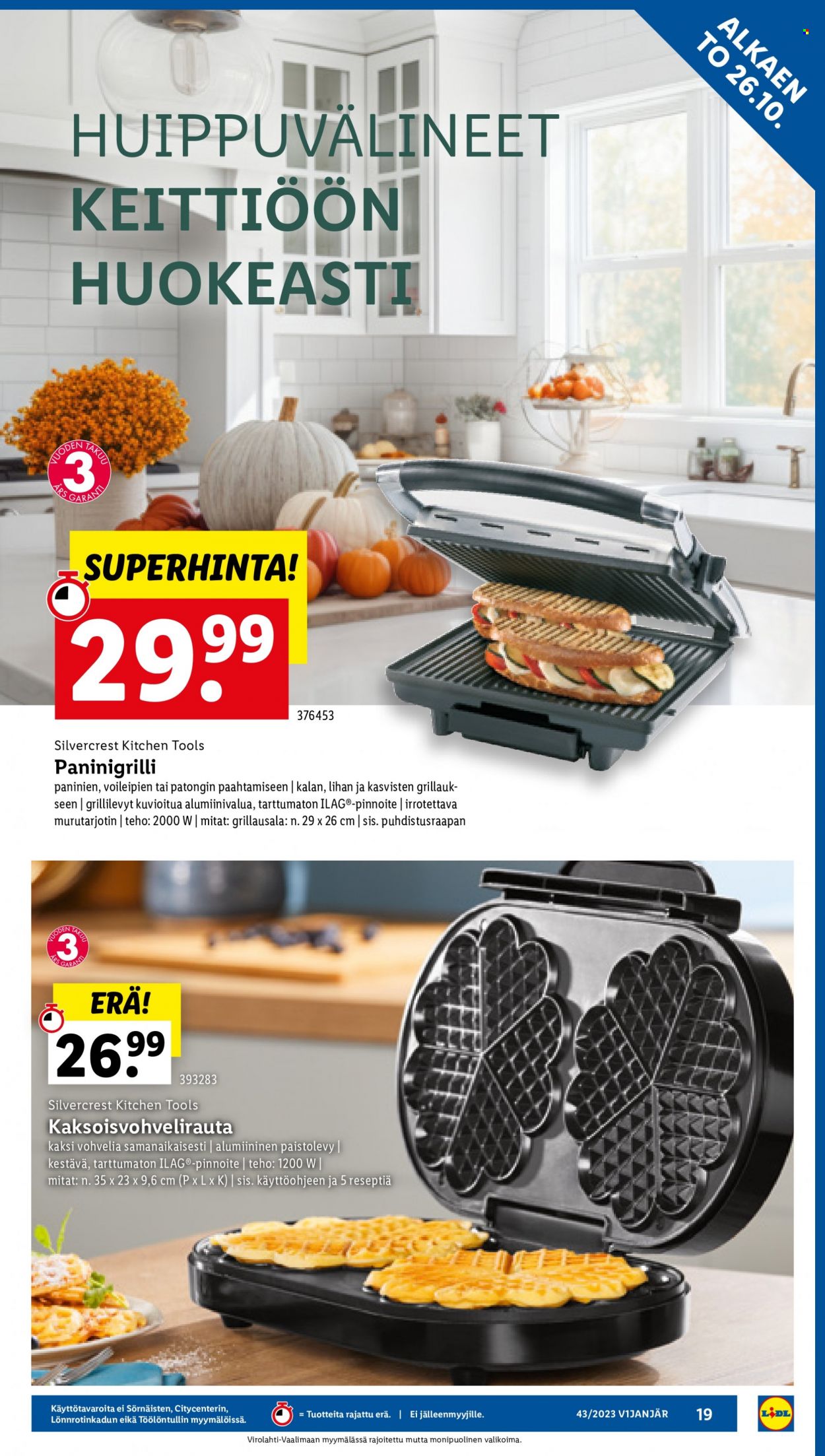 Lidl tarjoukset - 26.10.2023 - 01.11.2023. Sivu 21