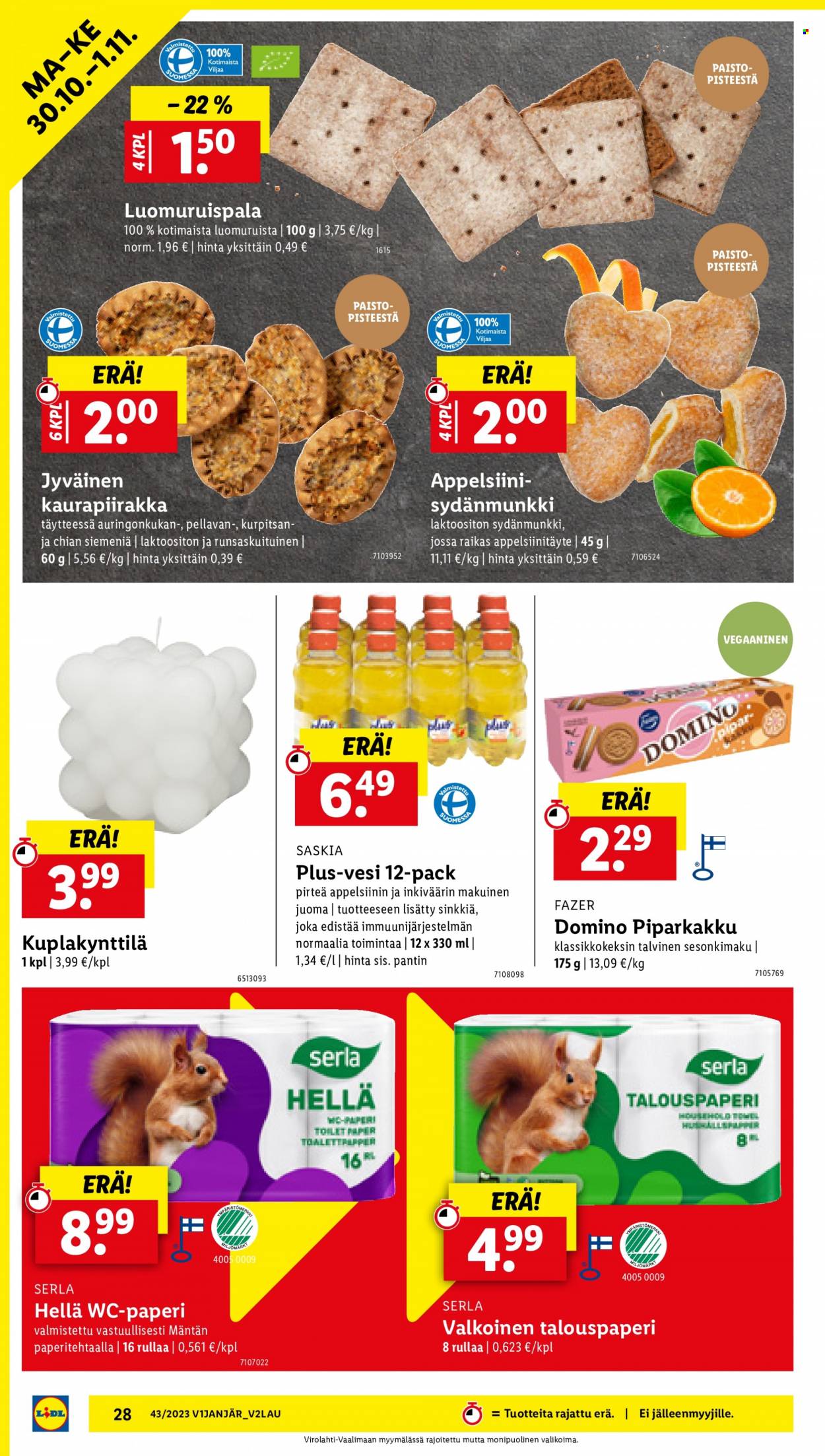Lidl tarjoukset - 26.10.2023 - 01.11.2023. Sivu 32