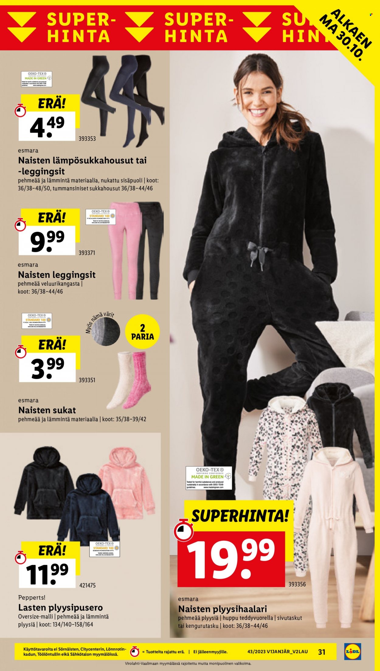 Lidl tarjoukset - 26.10.2023 - 01.11.2023. Sivu 35